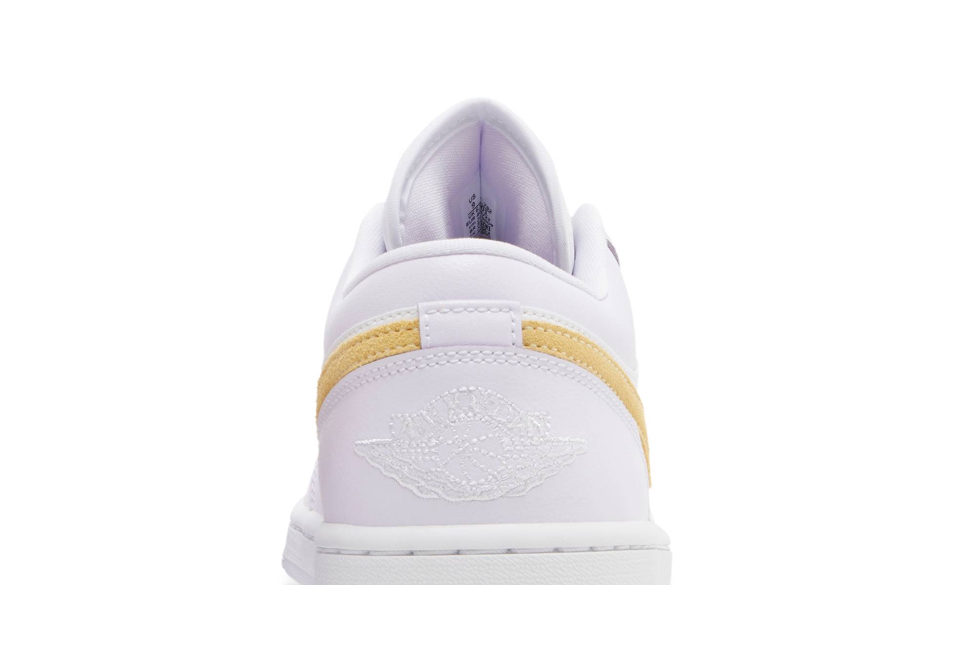 (Women) Air Jordan 1 Low Barely Grape DC0774-501 Moroen - Image 7