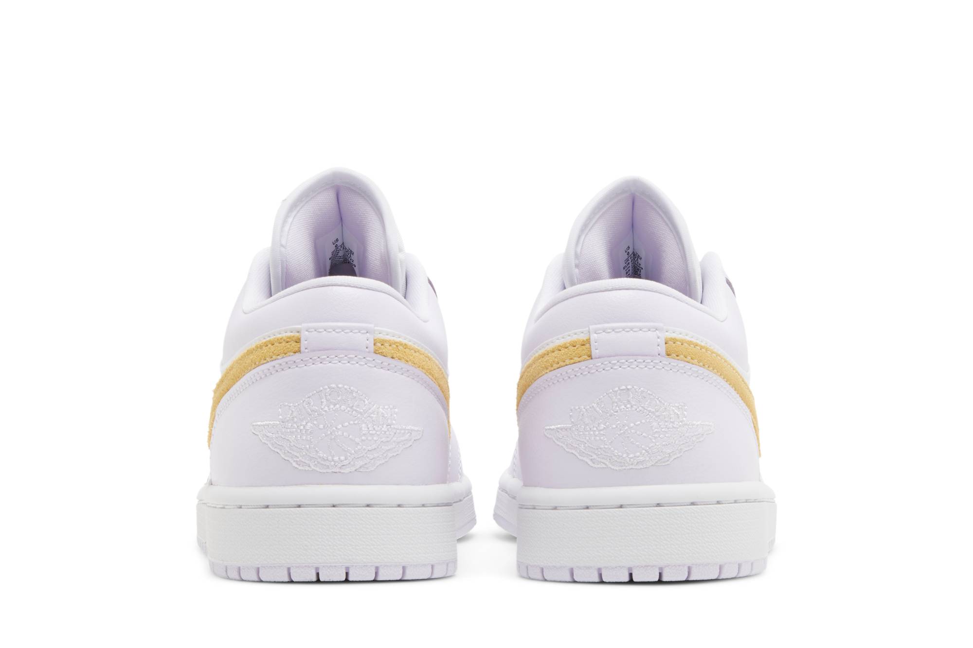 (Women) Air Jordan 1 Low Barely Grape DC0774-501 Moroen - Image 6