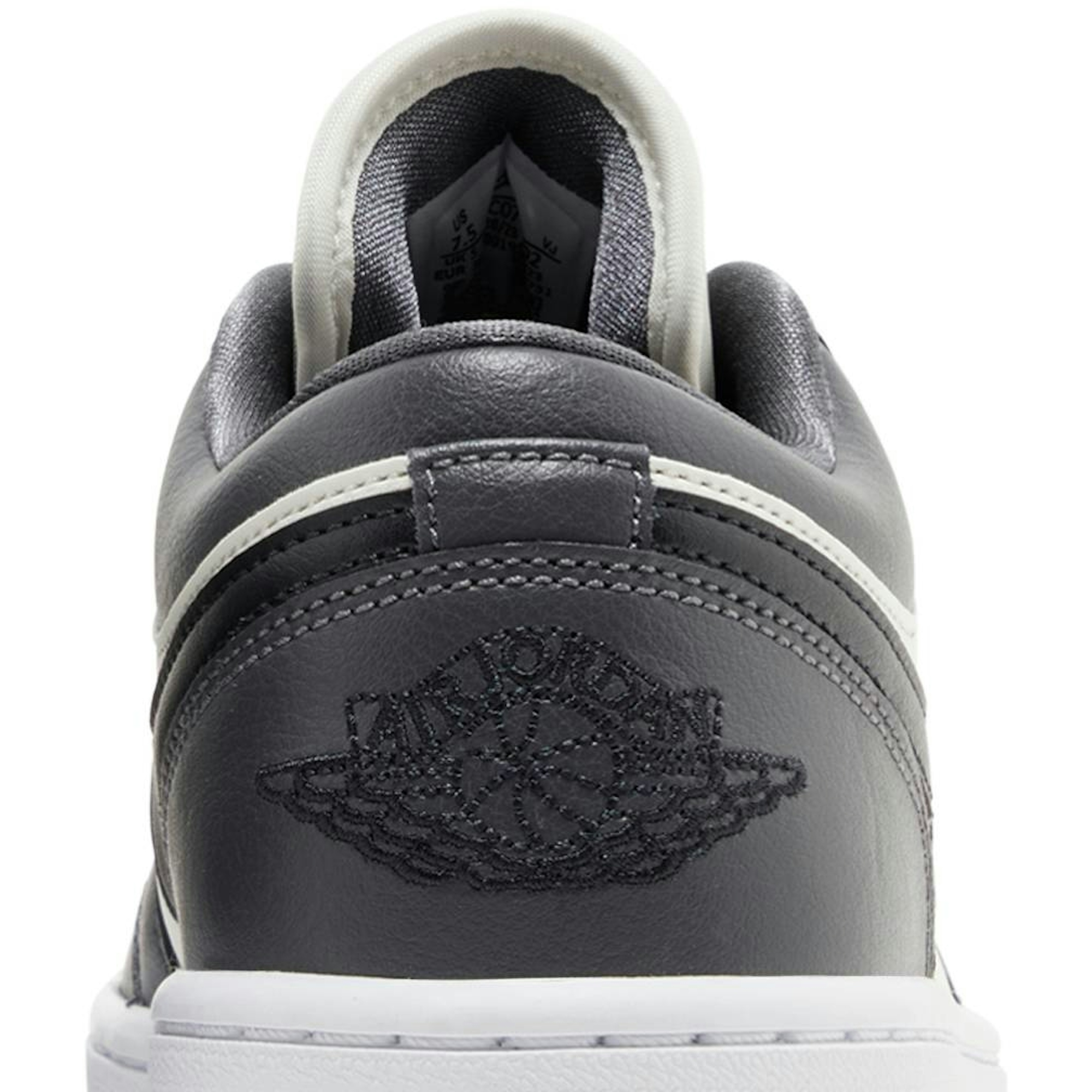 (Women) Air Jordan 1 Low Dark Grey DC0774-102 Moroen - Image 7