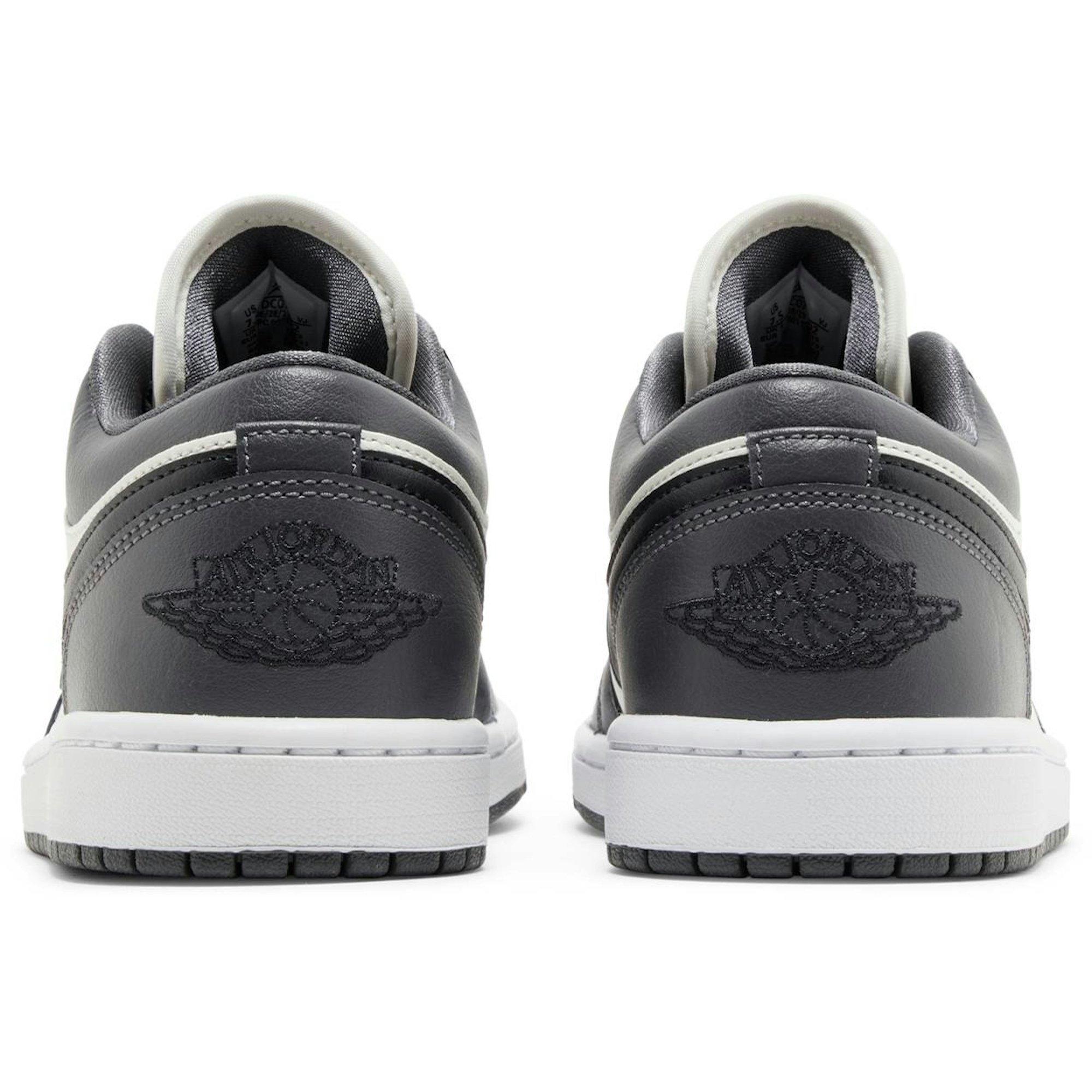 (Women) Air Jordan 1 Low Dark Grey DC0774-102 Moroen - Image 6