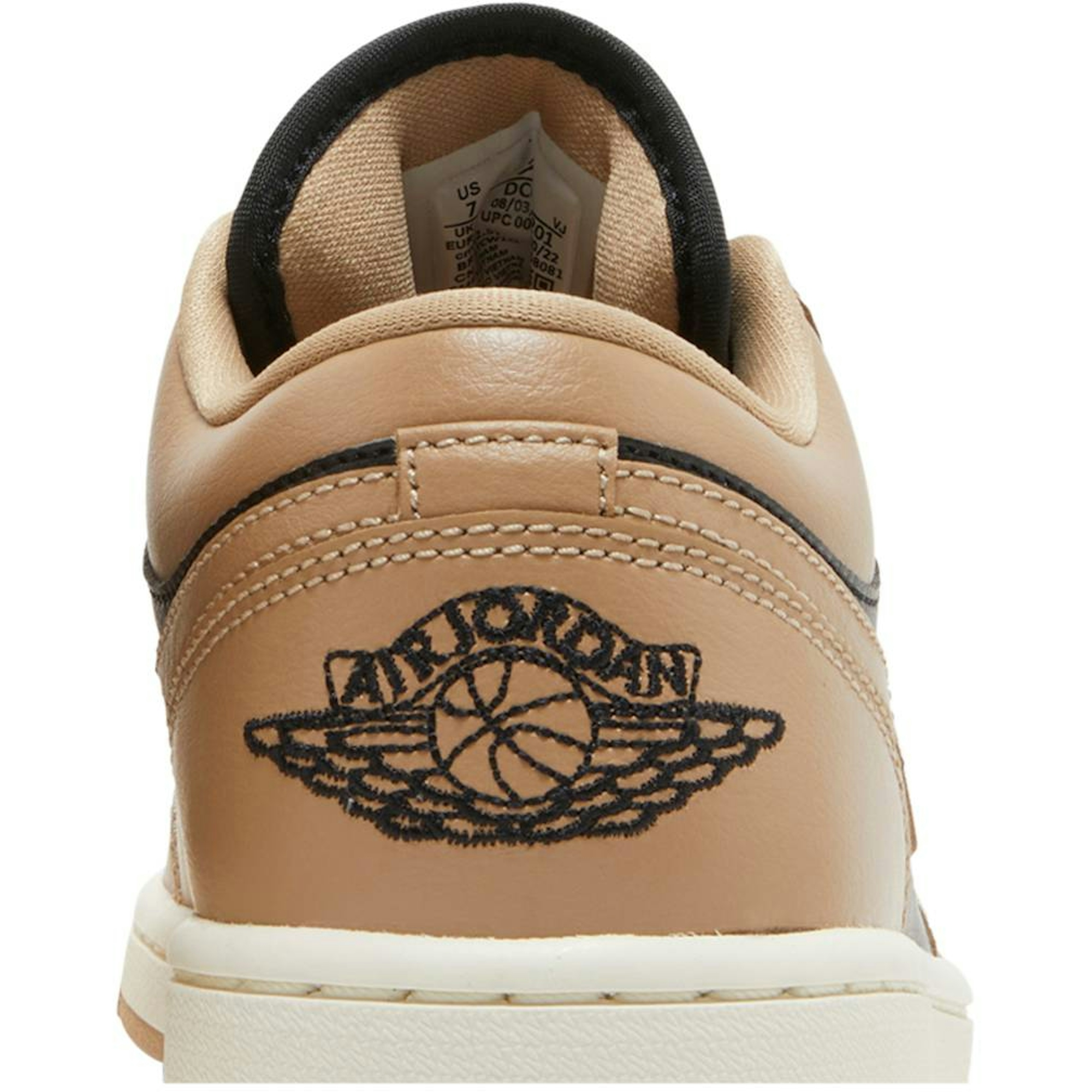 (Women) Air Jordan 1 Low Desert DC0774-201 Moroen - Image 7