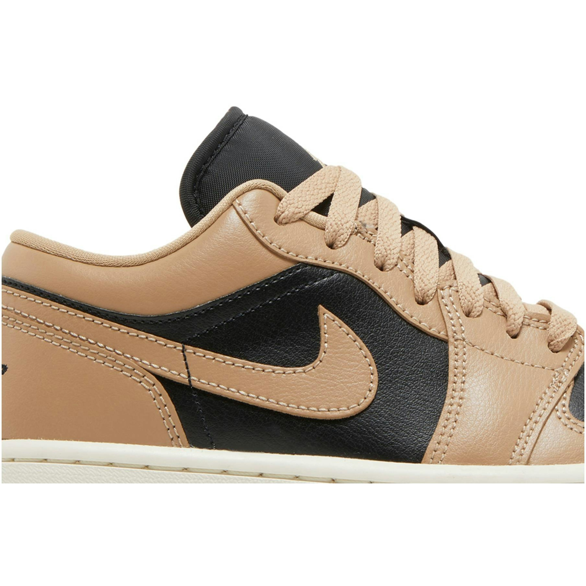 (Women) Air Jordan 1 Low Desert DC0774-201 Moroen - Image 2