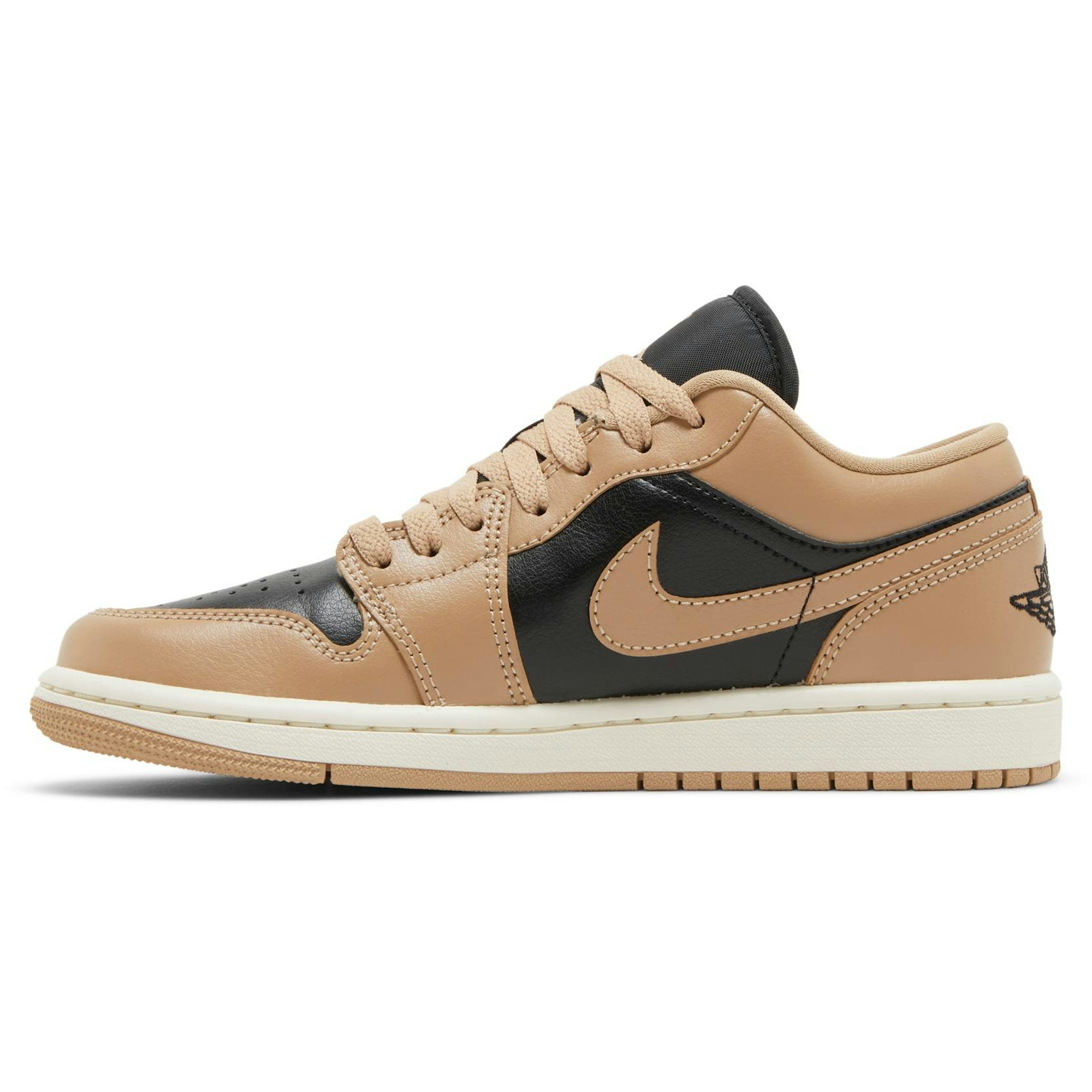 (Women) Air Jordan 1 Low Desert DC0774-201 Moroen - Image 3