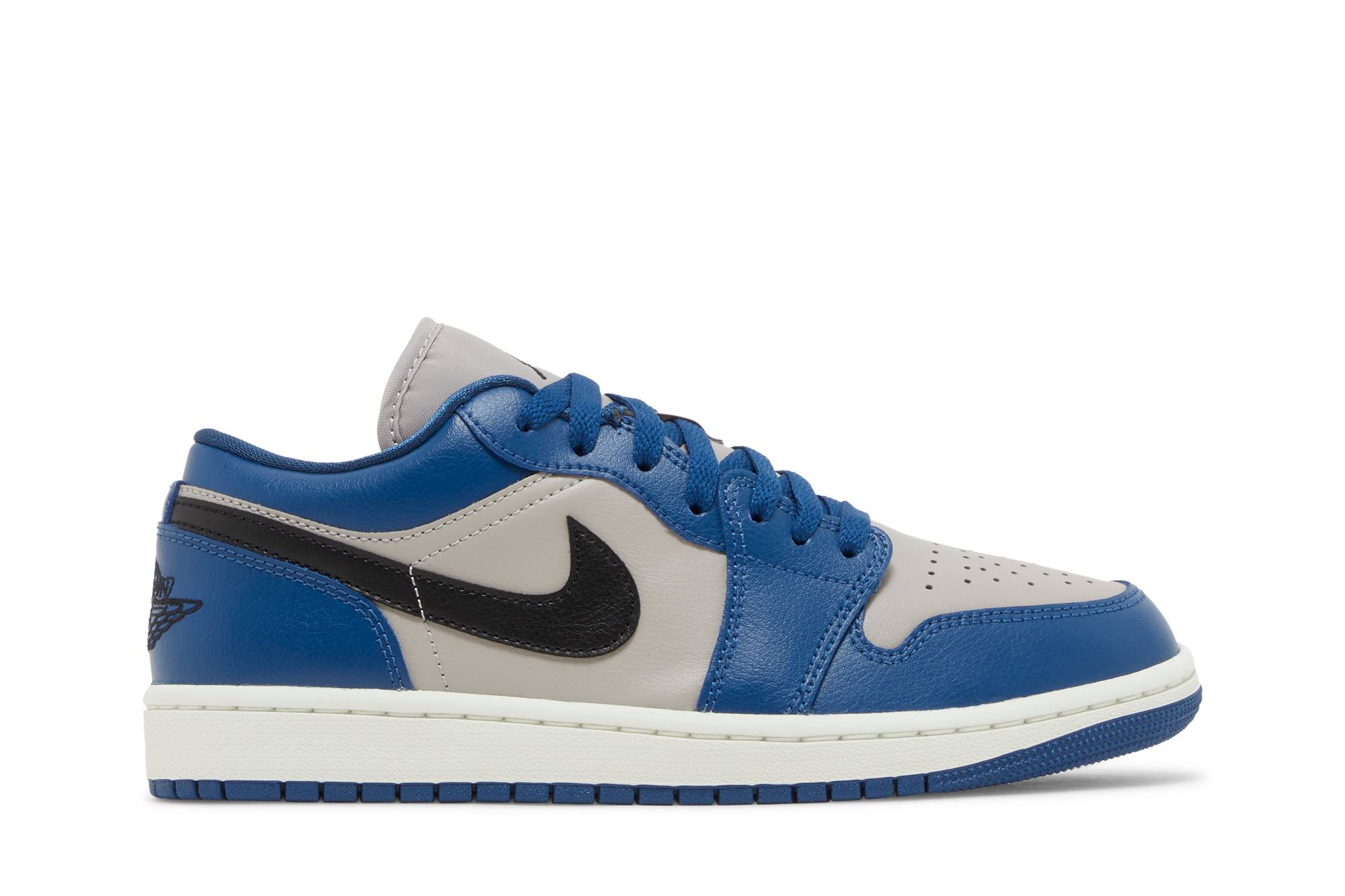 (W) Air Jordan 1 Low 'French Blue College Grey' DC0774-402 Gloiber