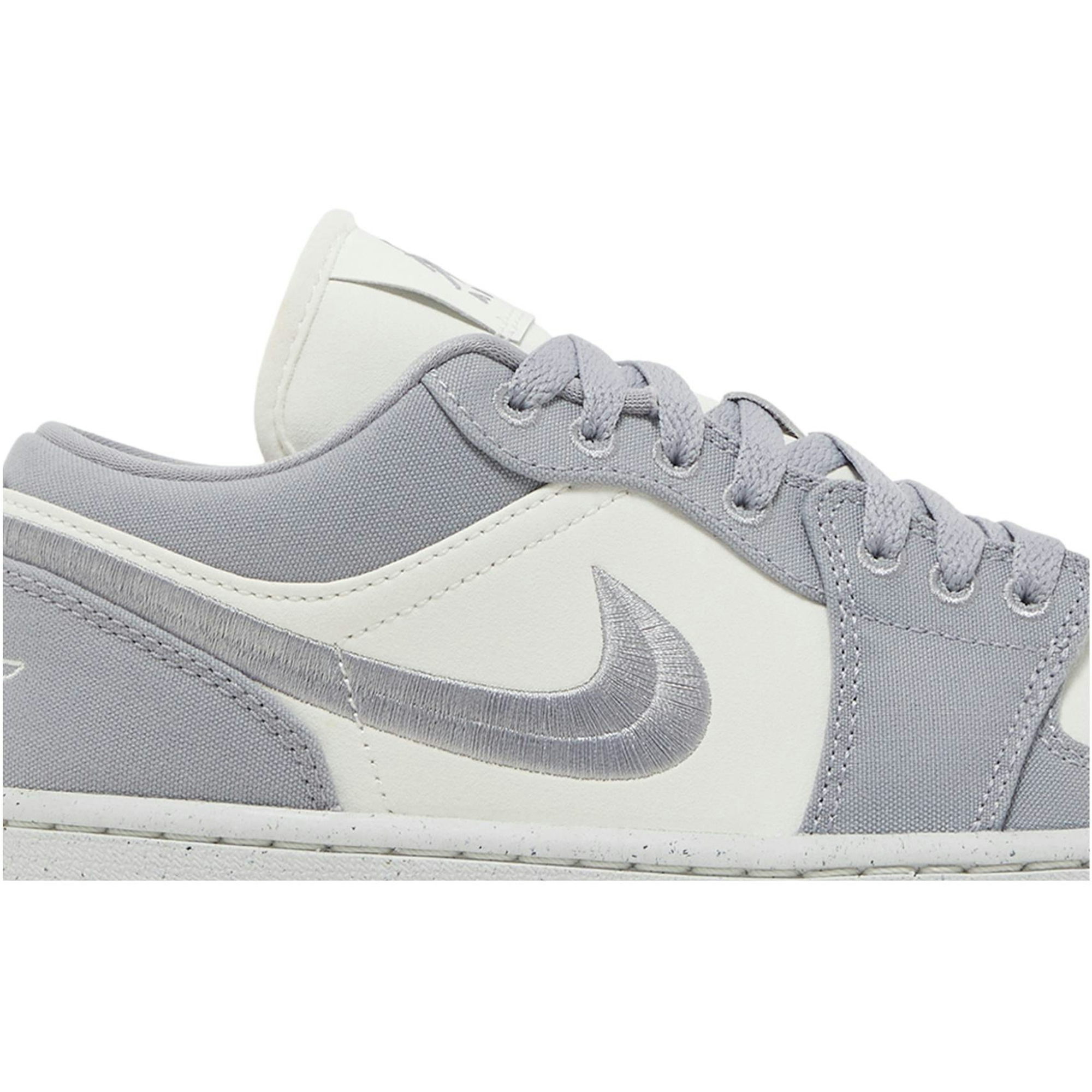 (Women) Air Jordan 1 Low SE Light Steel Grey DV0426-012 Moroen - Image 2