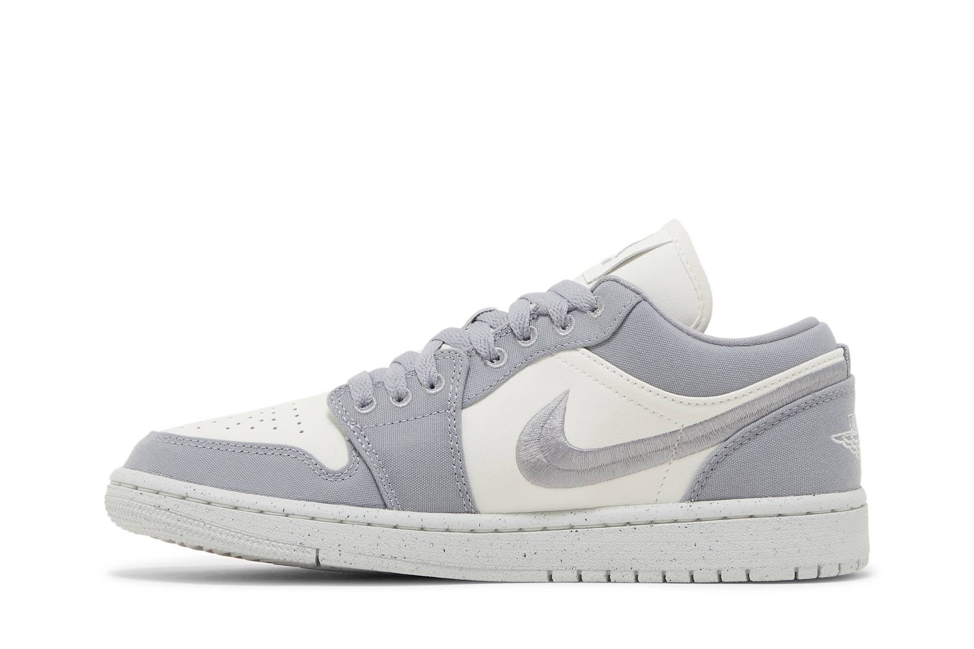 (Women) Air Jordan 1 Low SE Light Steel Grey DV0426-012 Moroen - Image 10