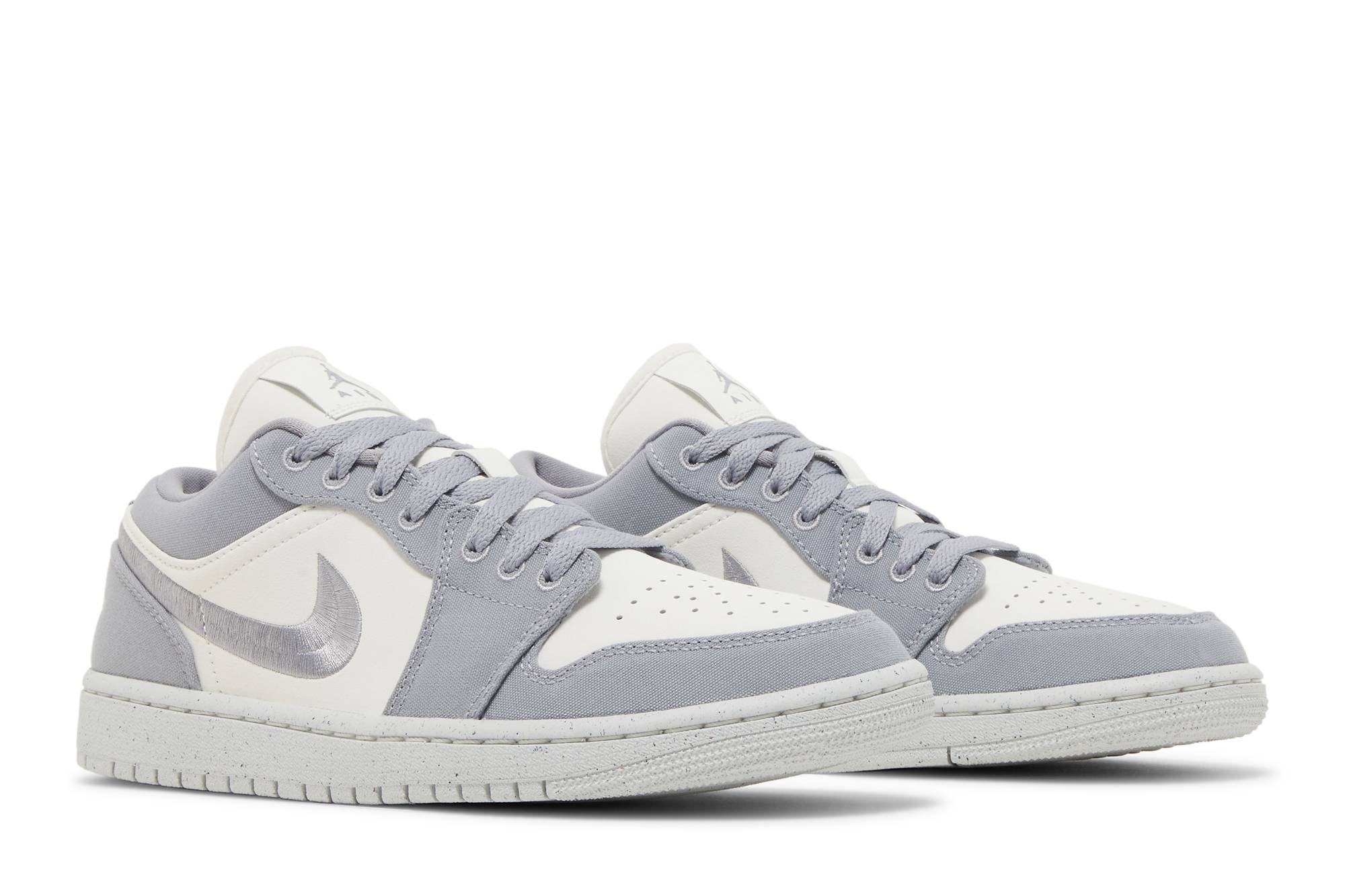 (Women) Air Jordan 1 Low SE Light Steel Grey DV0426-012 Moroen - Image 15