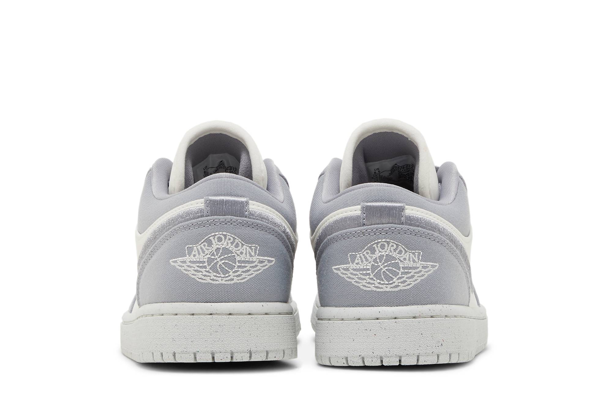 (Women) Air Jordan 1 Low SE Light Steel Grey DV0426-012 Moroen - Image 13