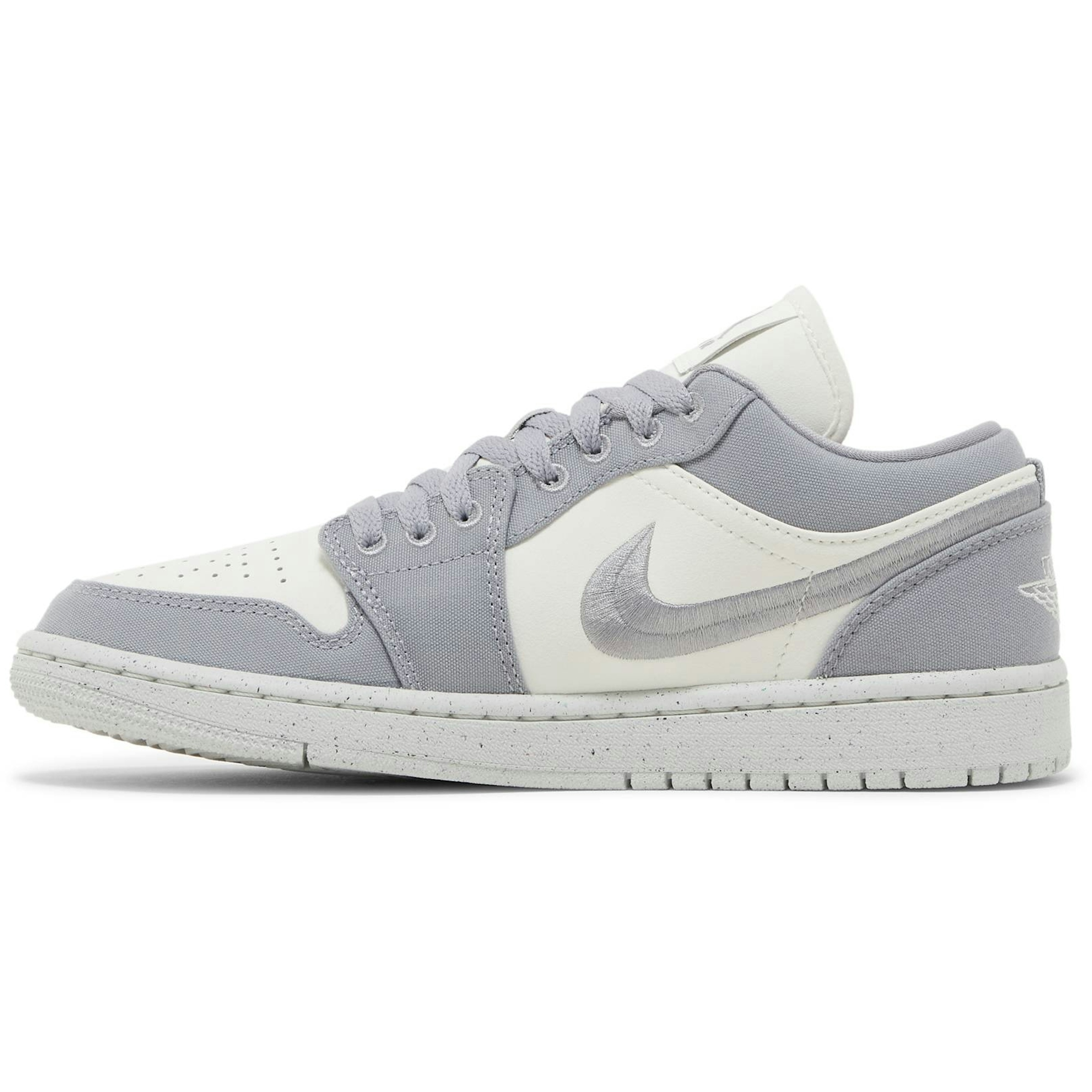 (Women) Air Jordan 1 Low SE Light Steel Grey DV0426-012 Moroen - Image 3