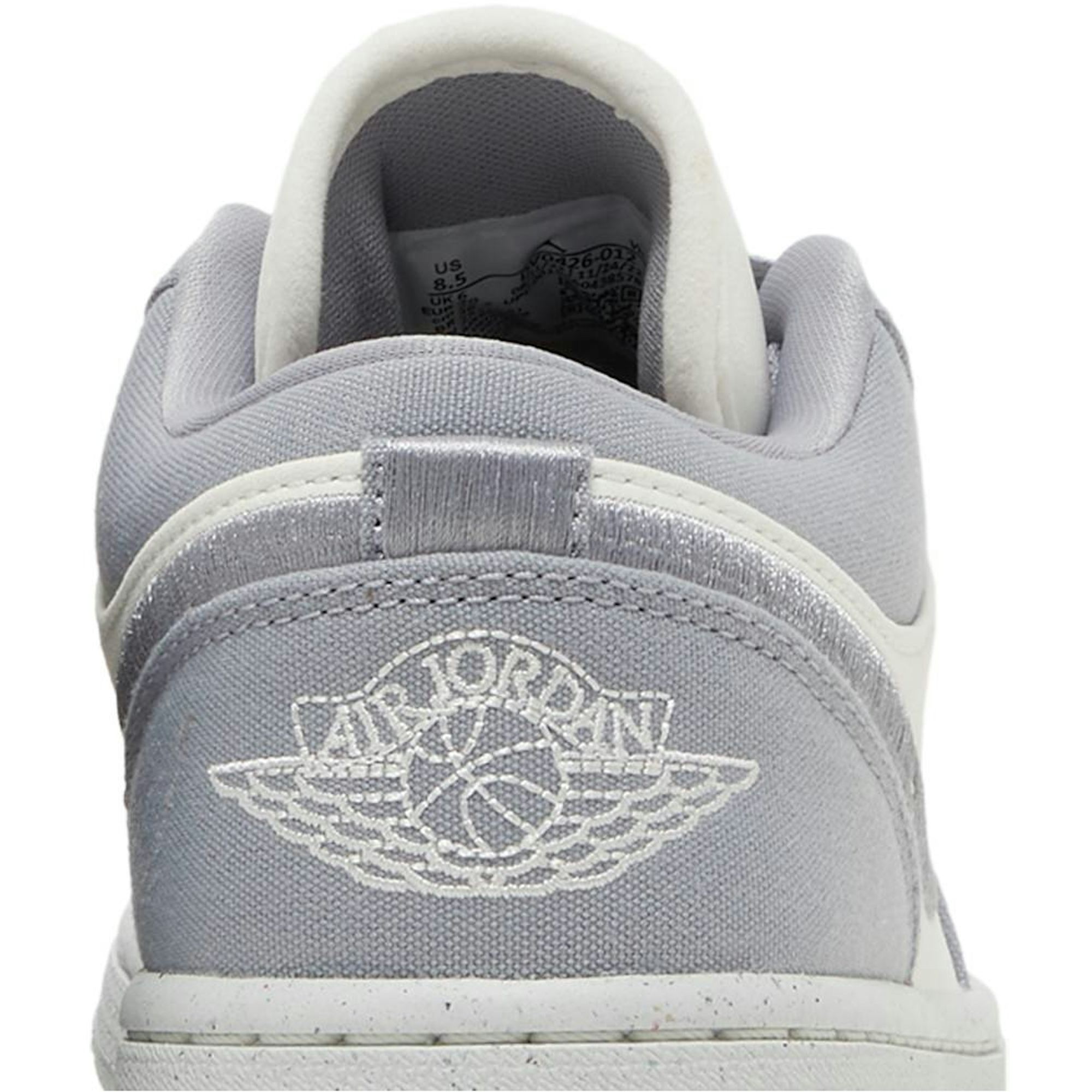 (Women) Air Jordan 1 Low SE Light Steel Grey DV0426-012 Moroen - Image 7