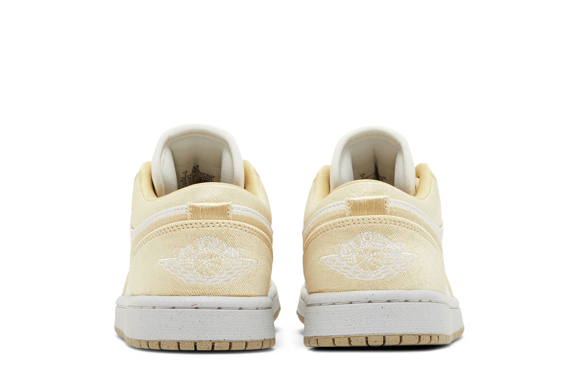 (Women) Air Jordan 1 Low SE Team Gold FN3722-701 Moroen - Image 6