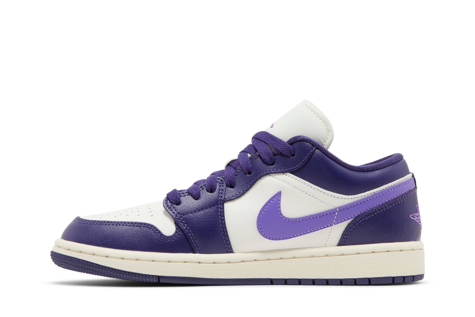 (Women) Air Jordan 1 Low Sky Purple DC0774-502 Moroen - Image 3