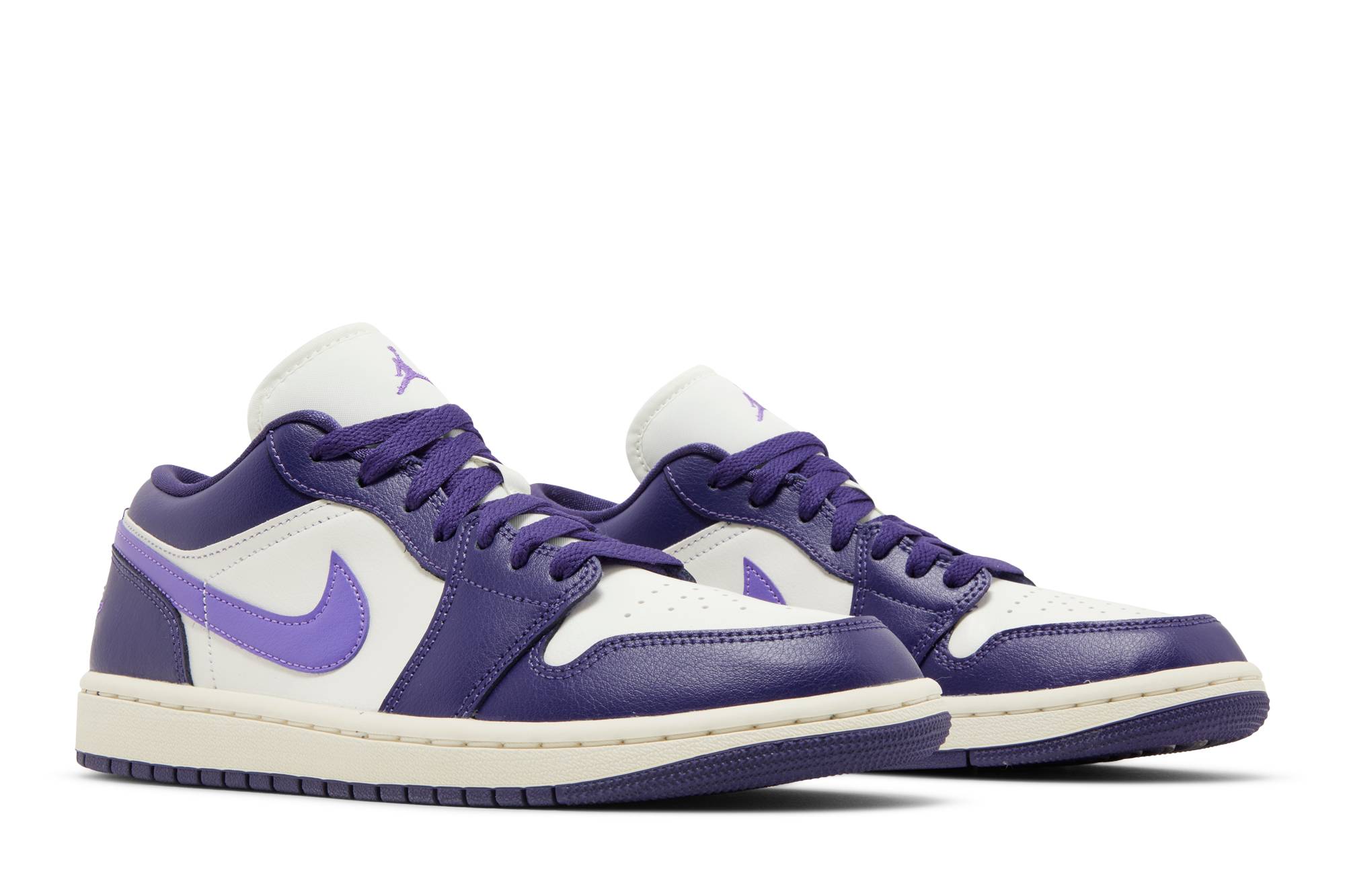(Women) Air Jordan 1 Low Sky Purple DC0774-502 Moroen - Image 8