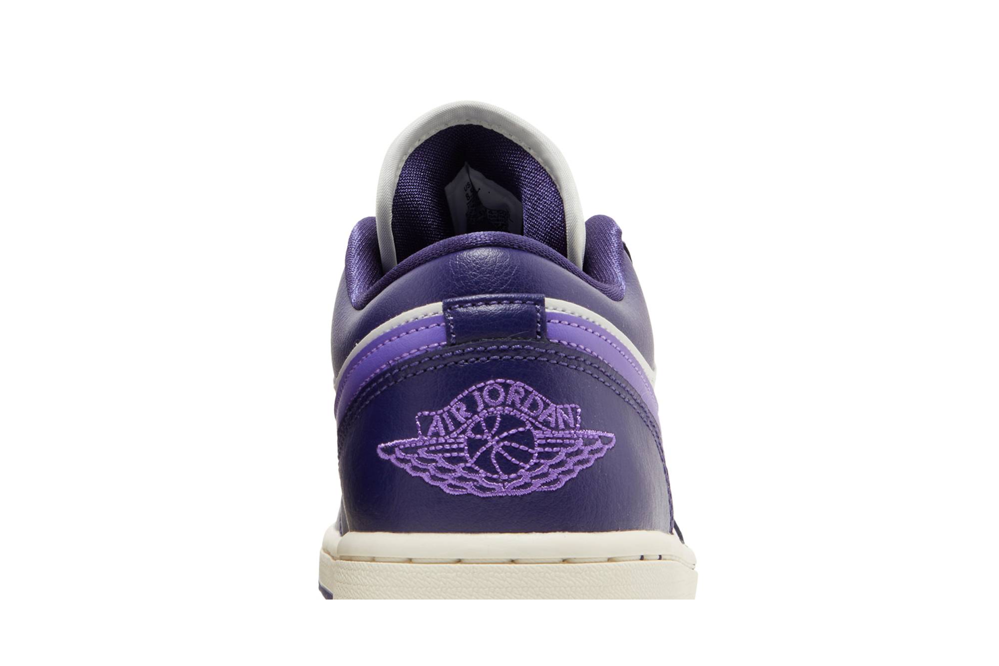 (Women) Air Jordan 1 Low Sky Purple DC0774-502 Moroen - Image 7