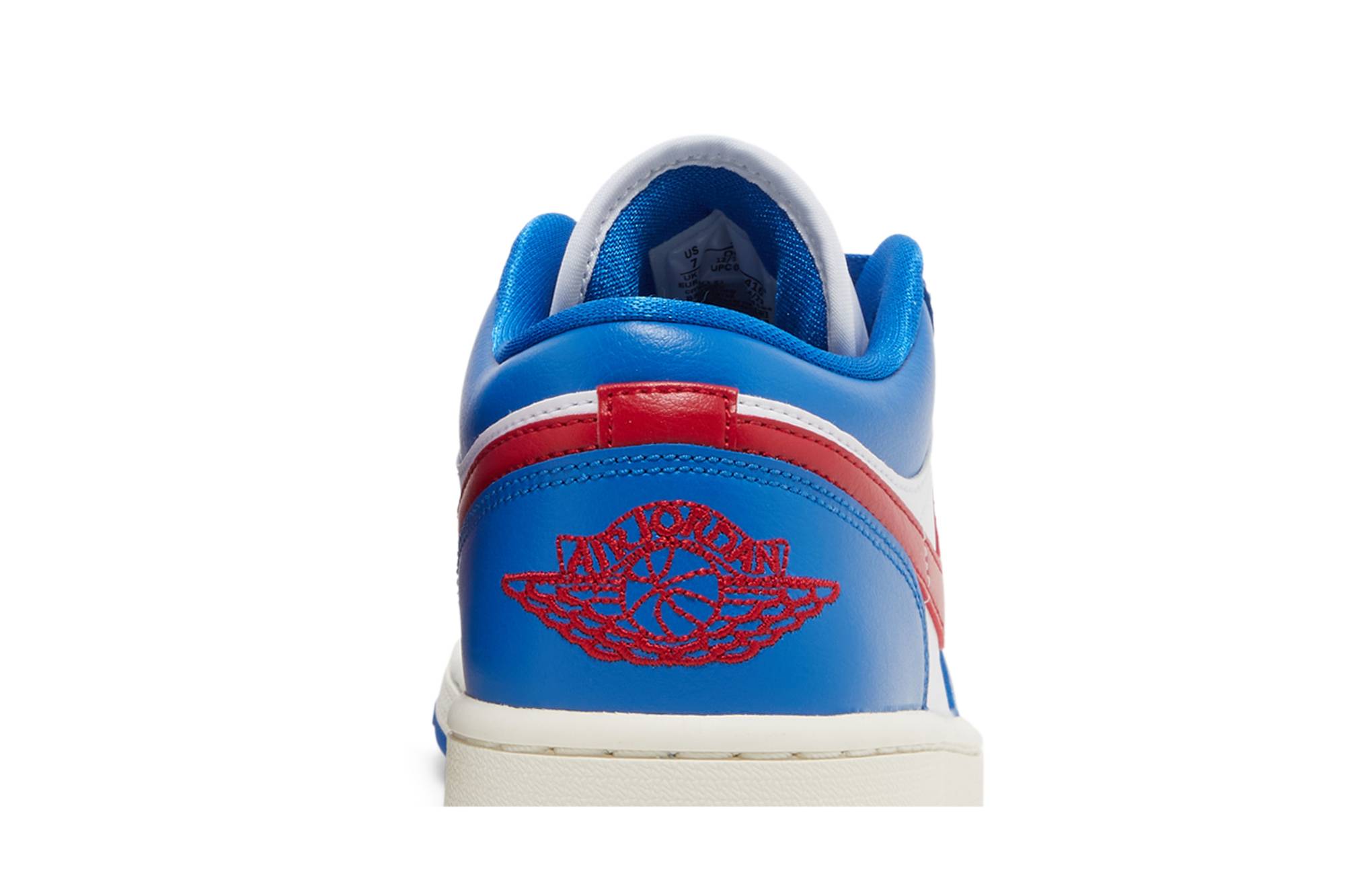 (Women) Air Jordan 1 Low Sport Blue DC0774-416 Moroen - Image 7