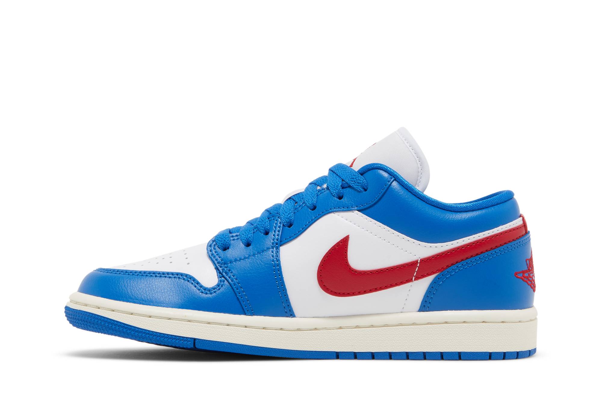 (Women) Air Jordan 1 Low Sport Blue DC0774-416 Moroen - Image 3