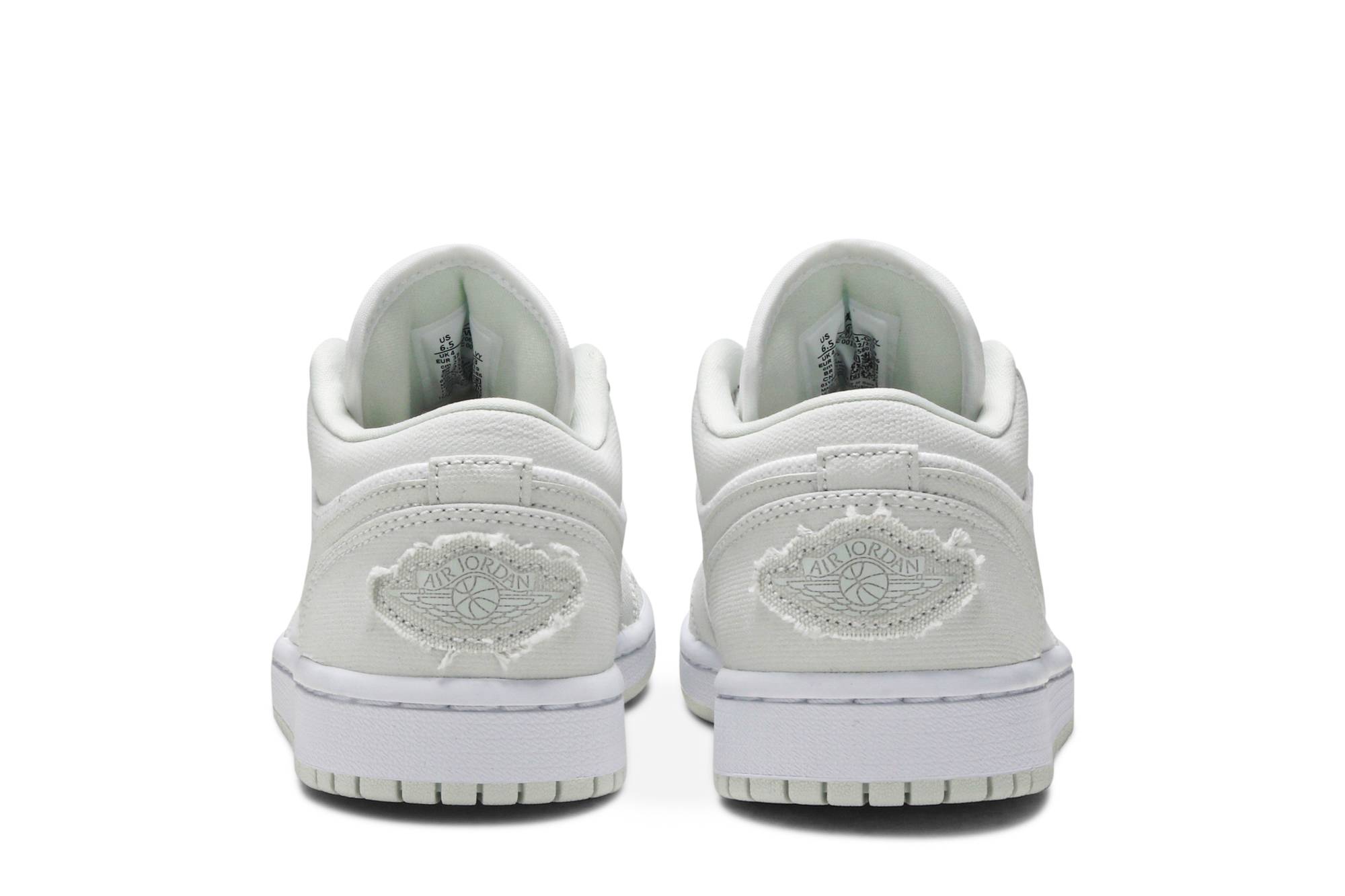 (Women) Air Jordan 1 Low Spruce Aura CW1381-003 Moroen - Image 6