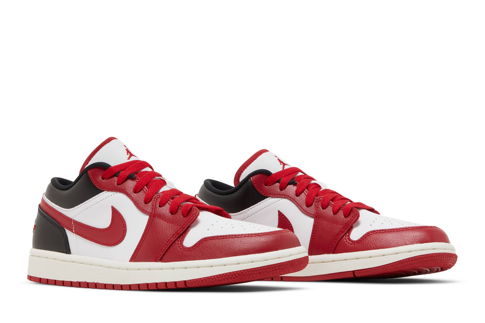 (Women) Air Jordan 1 Low 'White Gym Red' DC0774-160 - Image 8