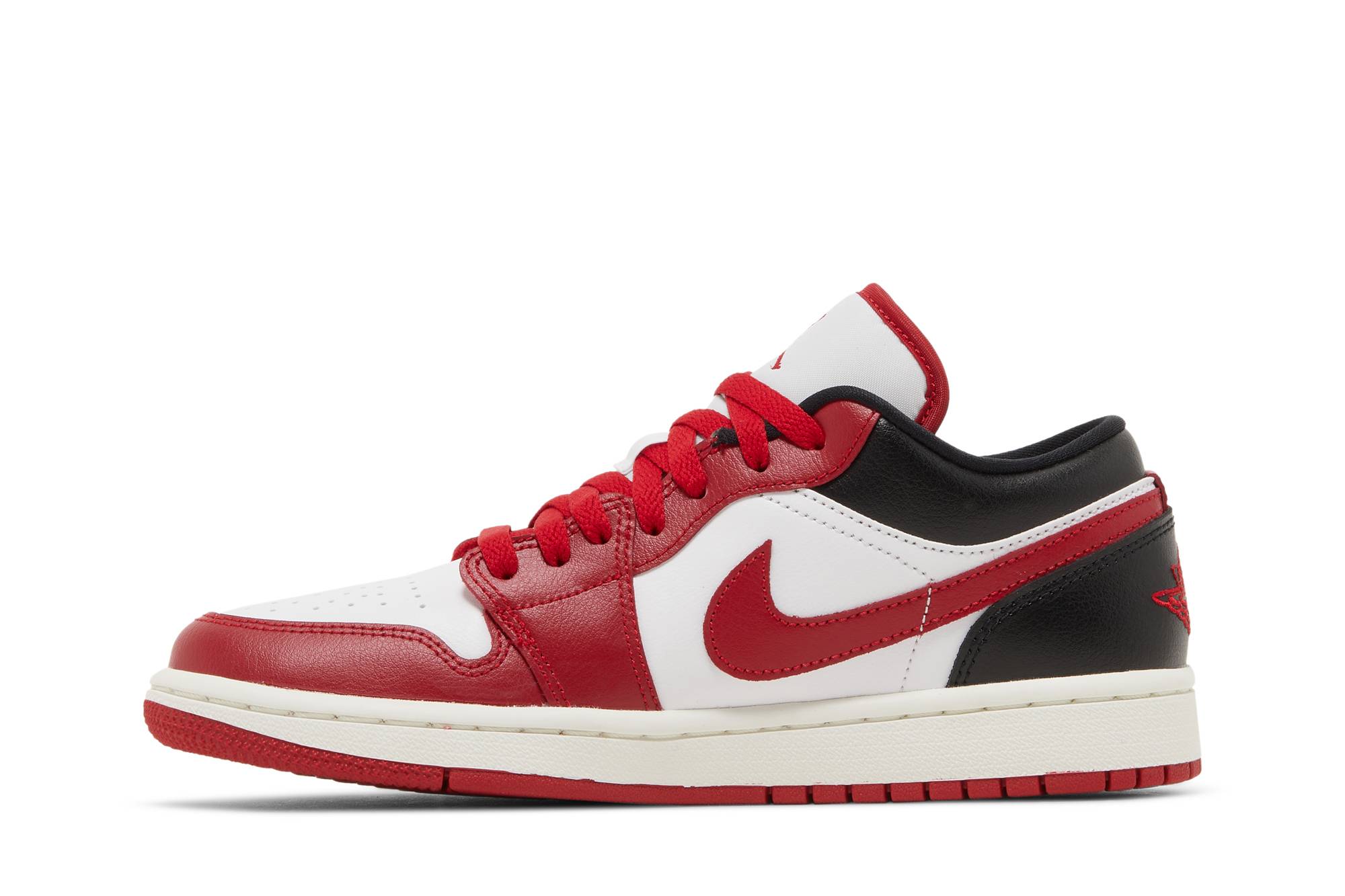 (Women) Air Jordan 1 Low 'White Gym Red' DC0774-160 - Image 3