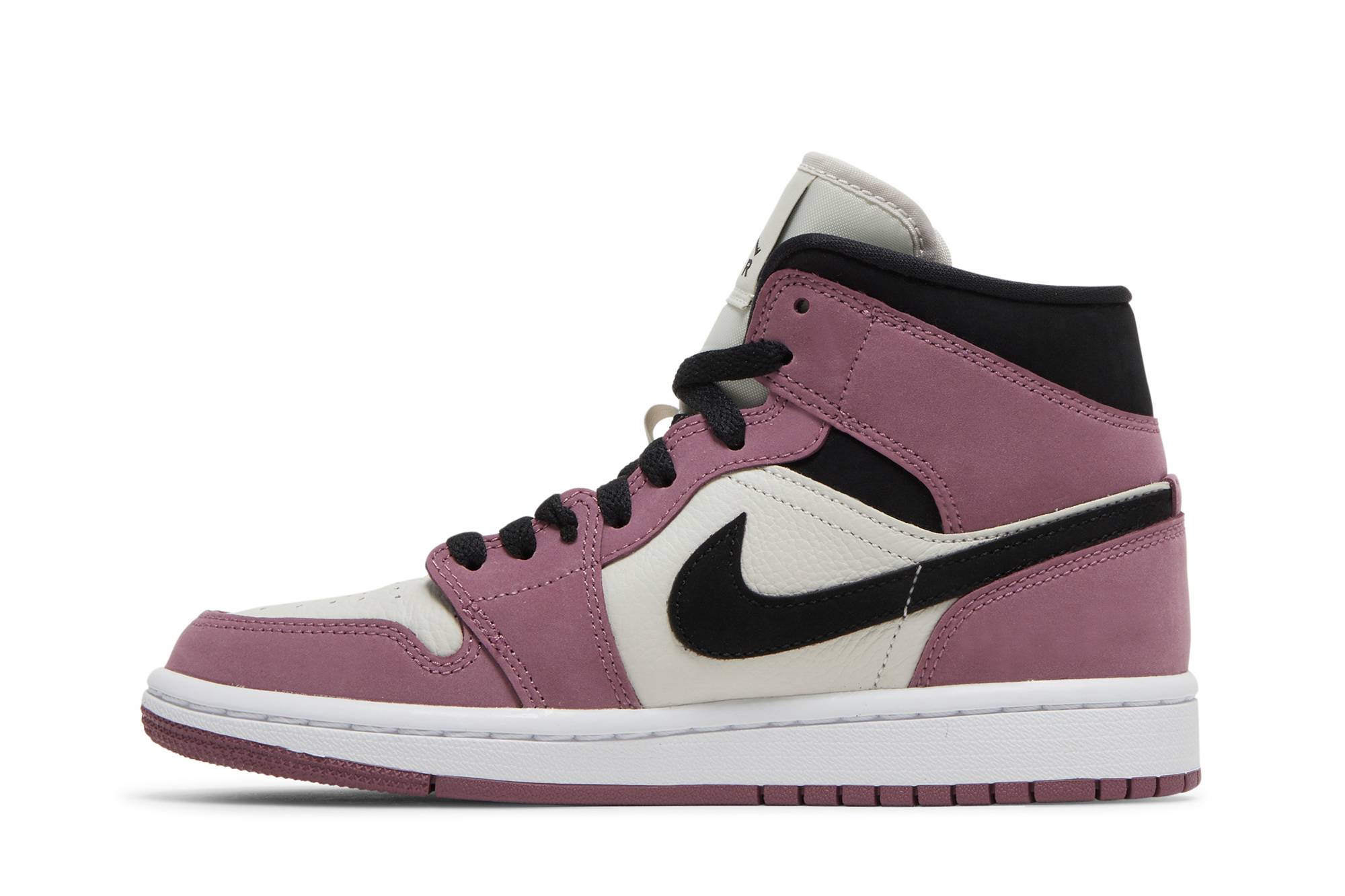 (Women) Air Jordan 1 Mid 'Berry Pink' DC7267-500 - Image 3