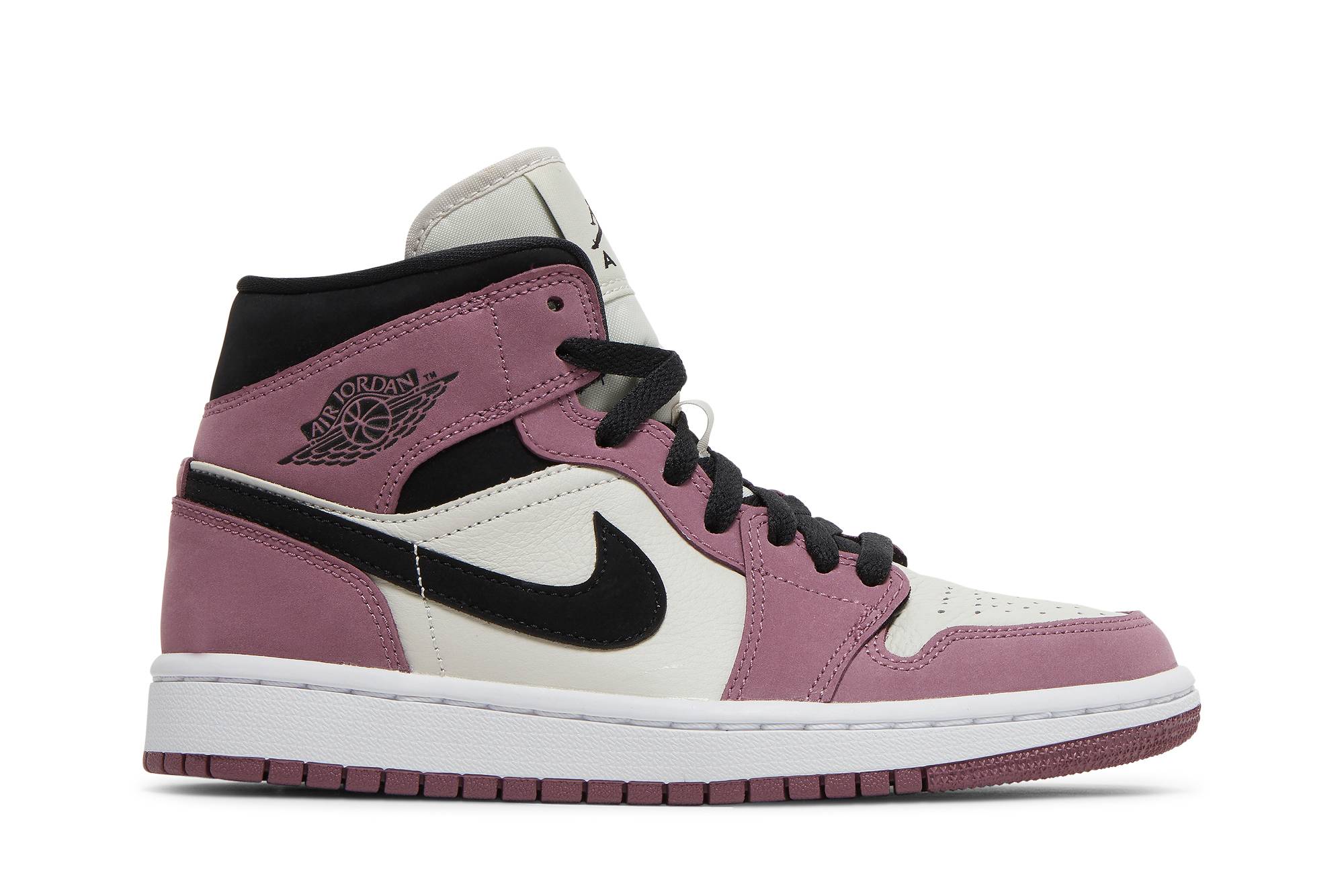 (Women) Air Jordan 1 Mid 'Berry Pink' DC7267-500