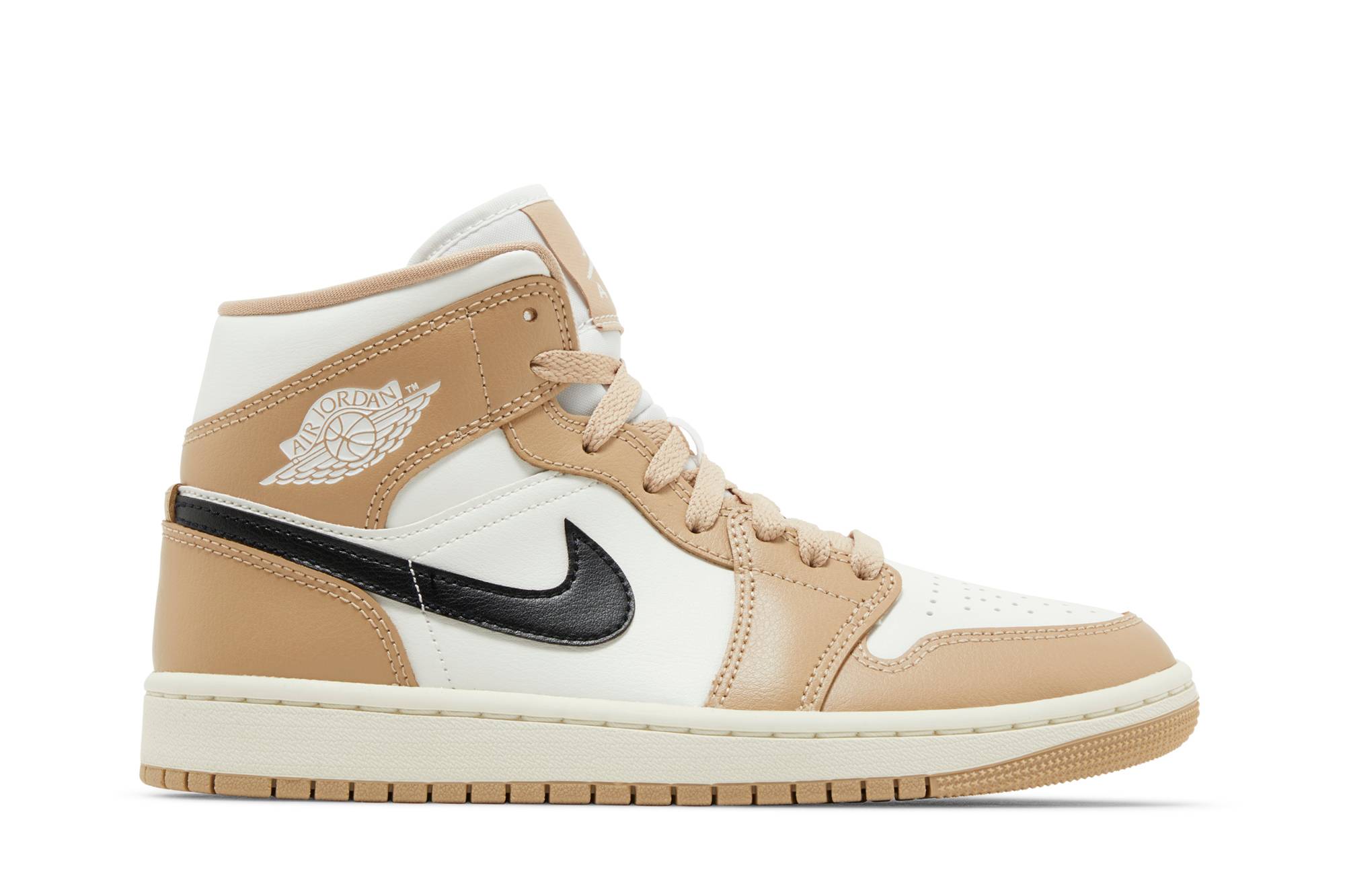 (W) Air Jordan 1 Mid 'Desert' BQ6472-103 Gloiber