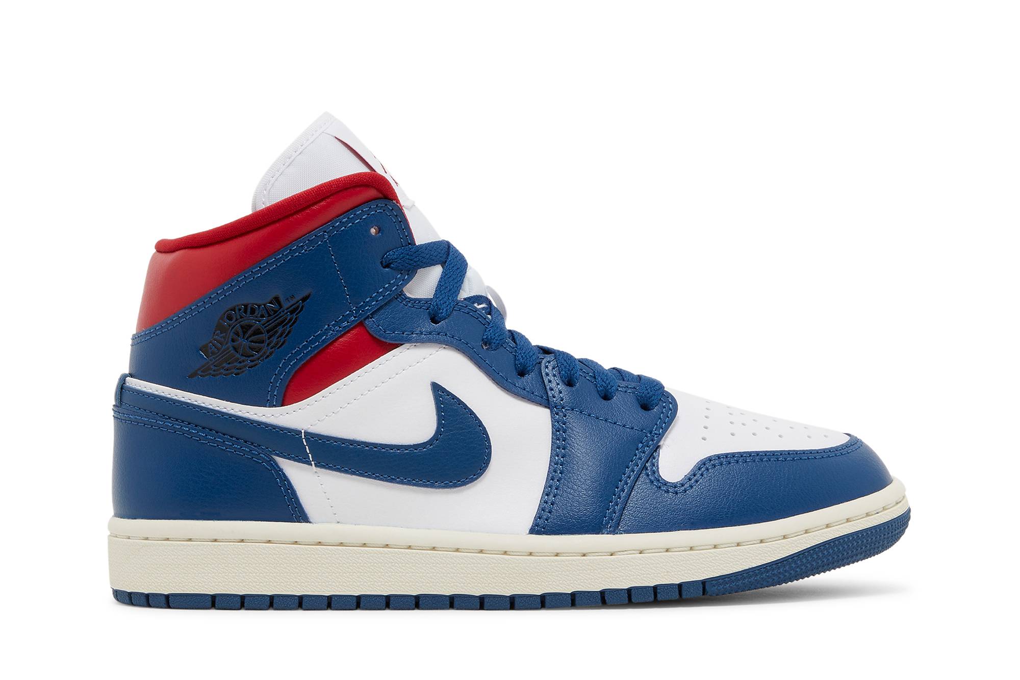 (W) Air Jordan 1 Mid French Blue BQ6472-146 Gloiber