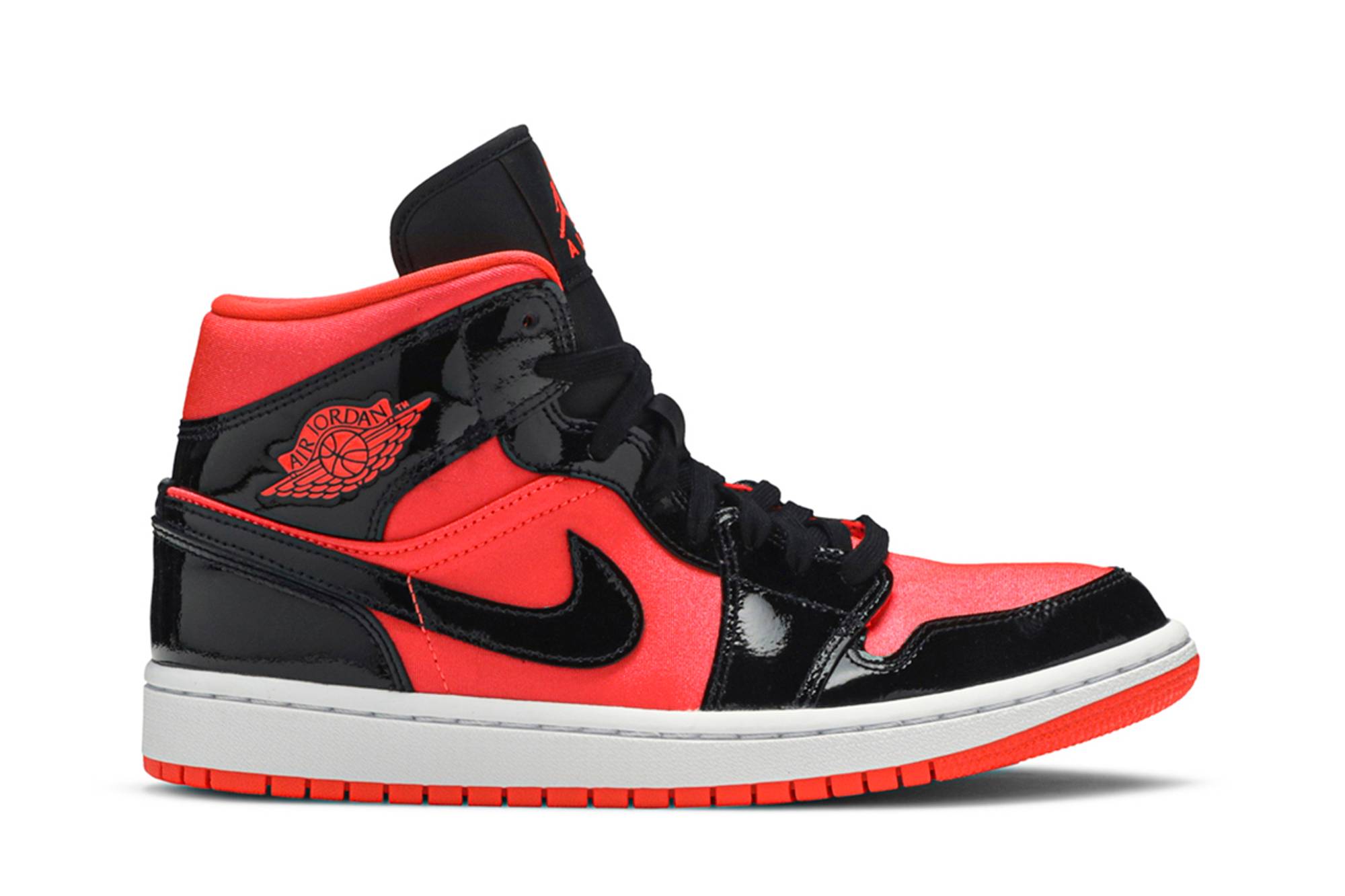 (W) Air Jordan 1 Mid 'Hot Punch' BQ6472-600 Gloiber