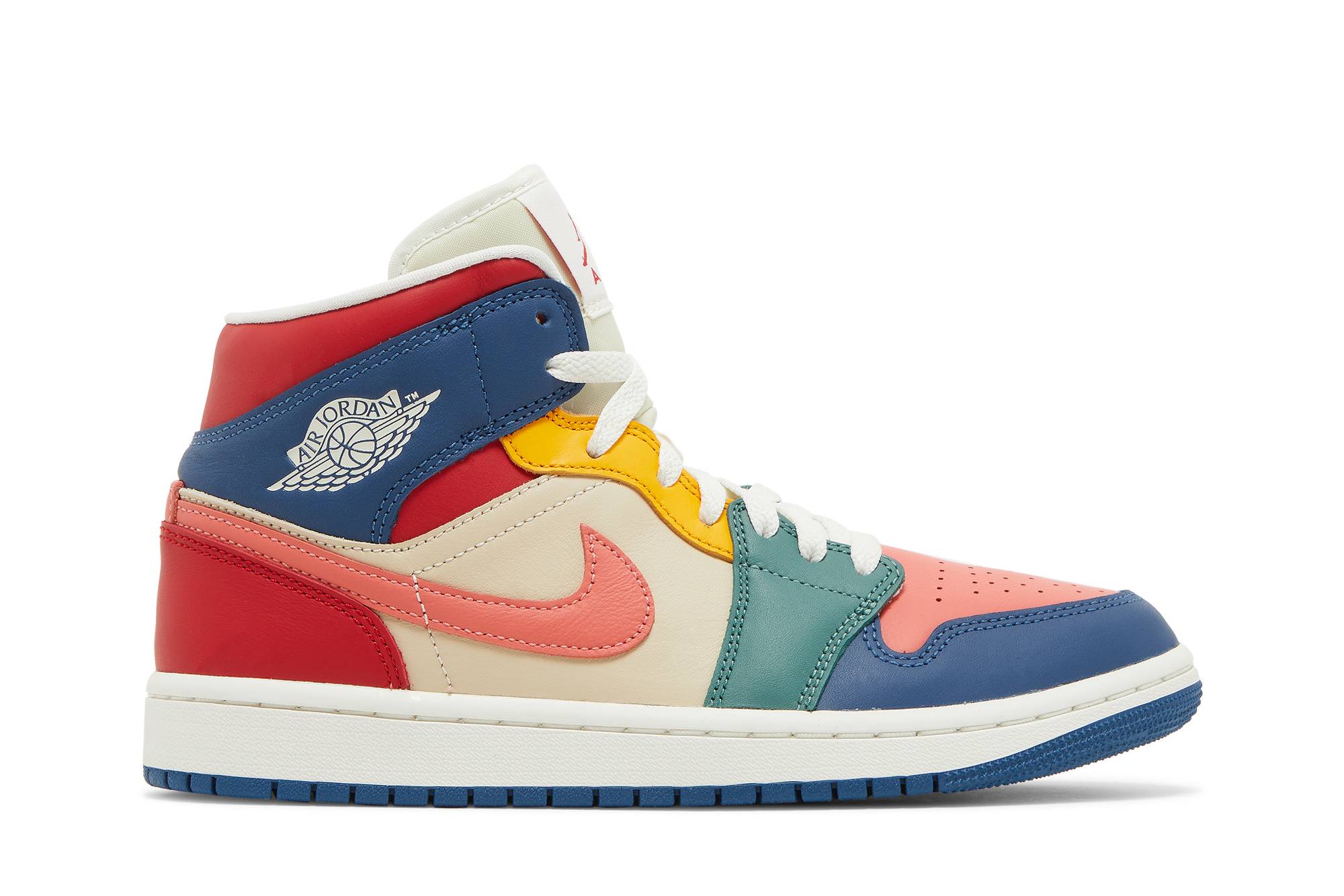 (W) Air Jordan 1 Mid 'Multi-Color' DN3738-400 Gloiber
