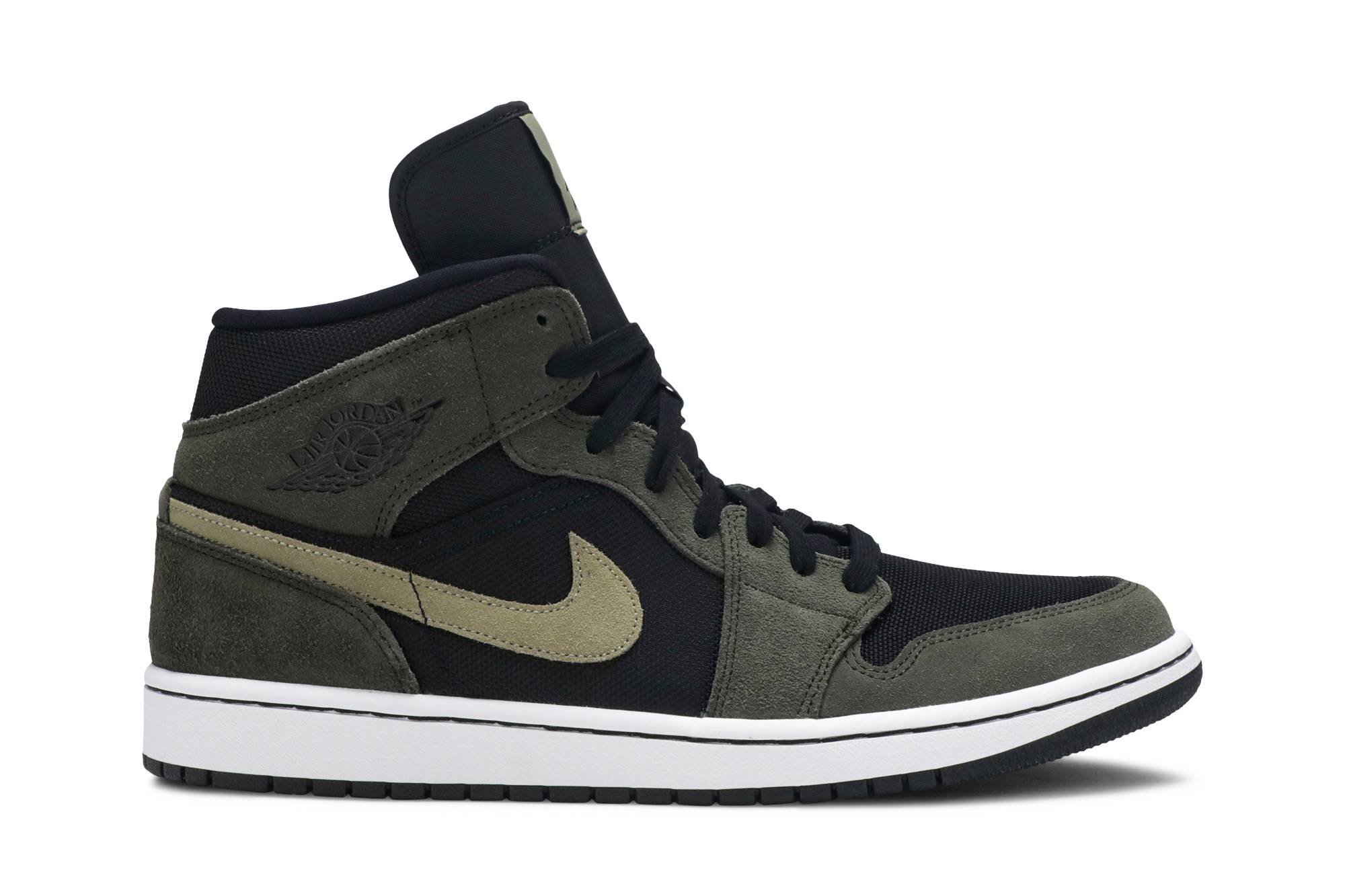 (W) Air Jordan 1 Mid 'Olive' BQ6472-030 Gloiber