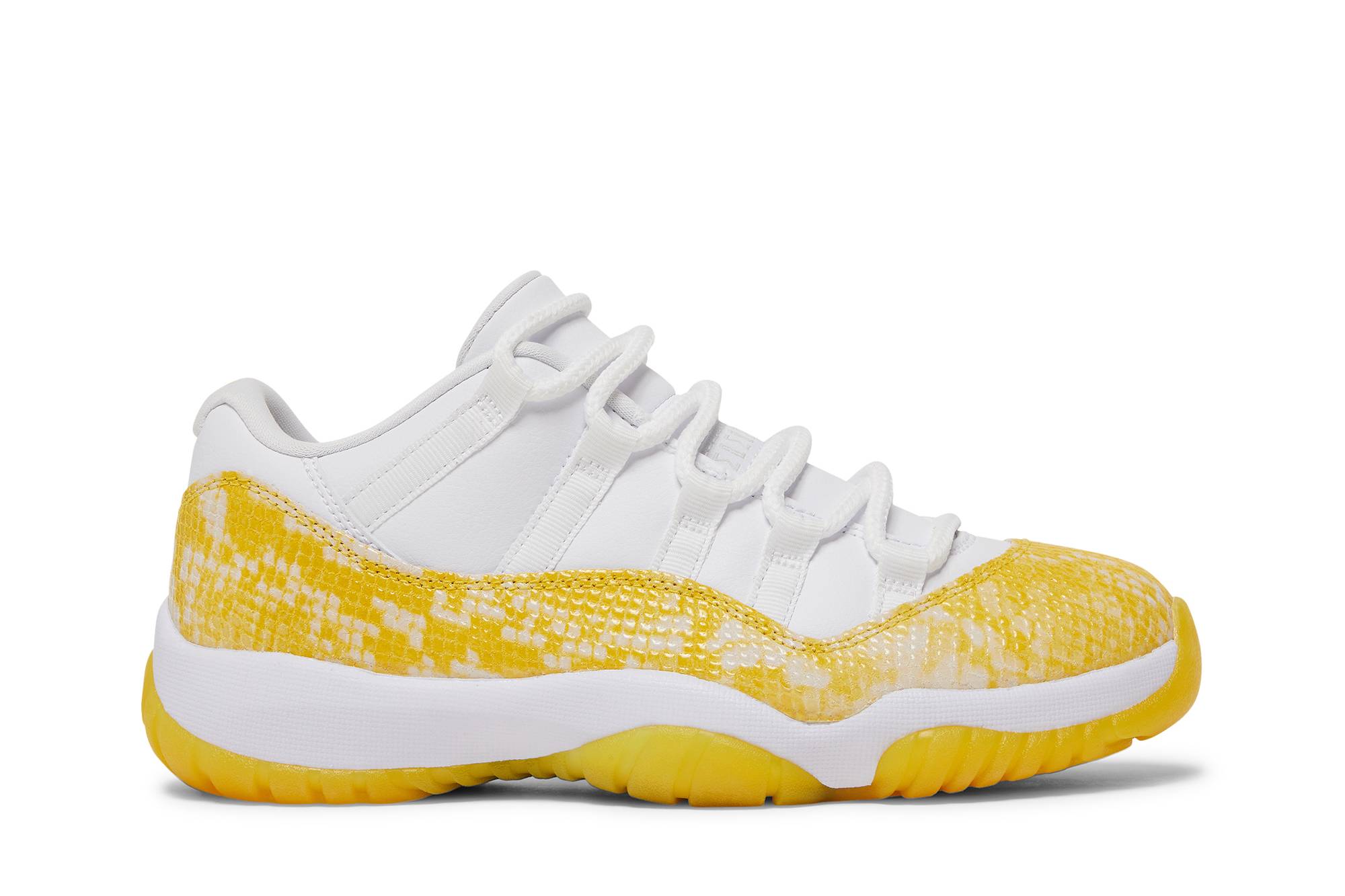 (Women) Air Jordan 11 Retro Low 'Yellow Python' AH7860-107