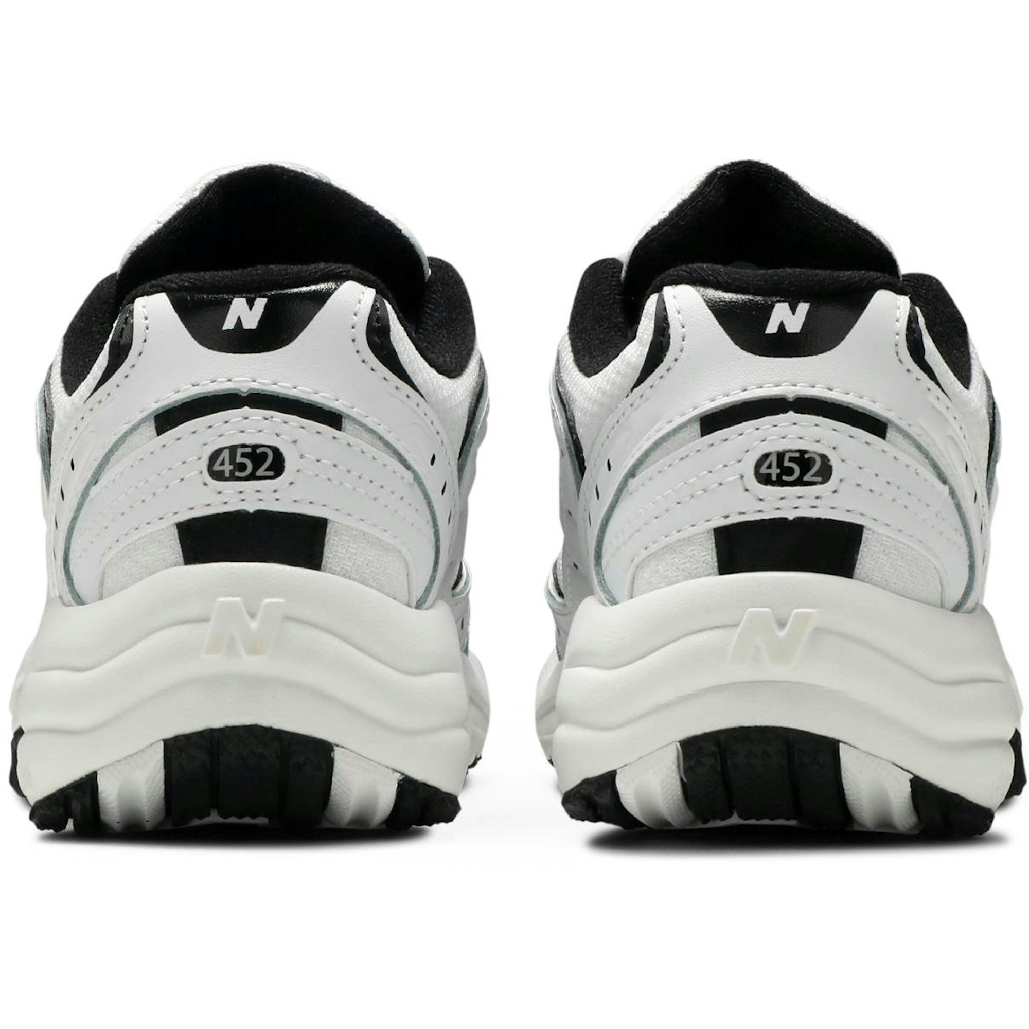 (Women) New Balance 452 "White Black" WX452SB - Image 6