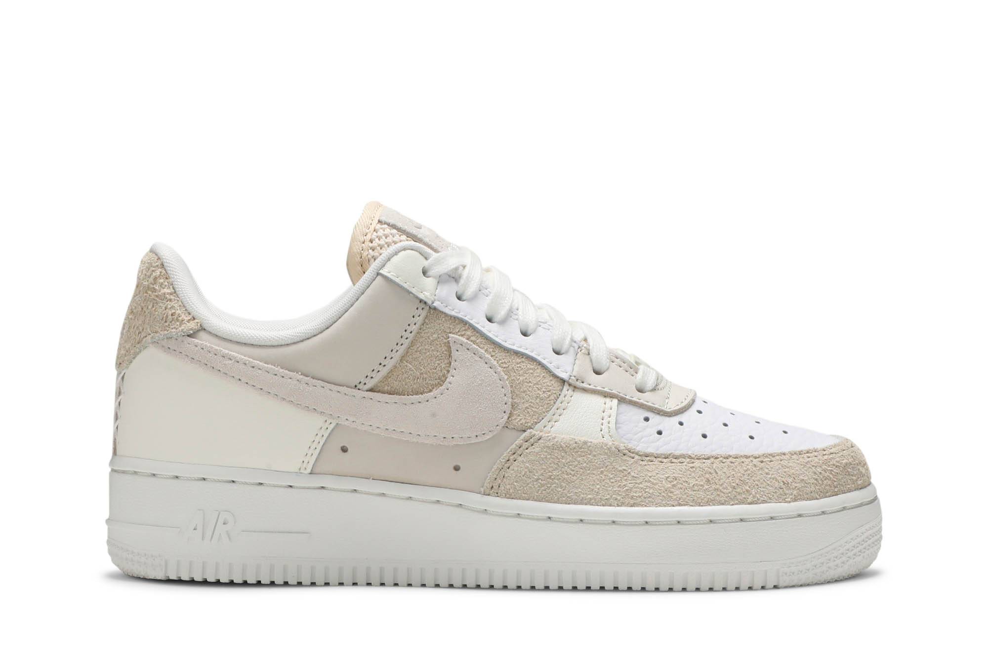 (W) Nike Air Force 1 07 Coconut Milk Patchwork DD6618-100 Simpleartly Store