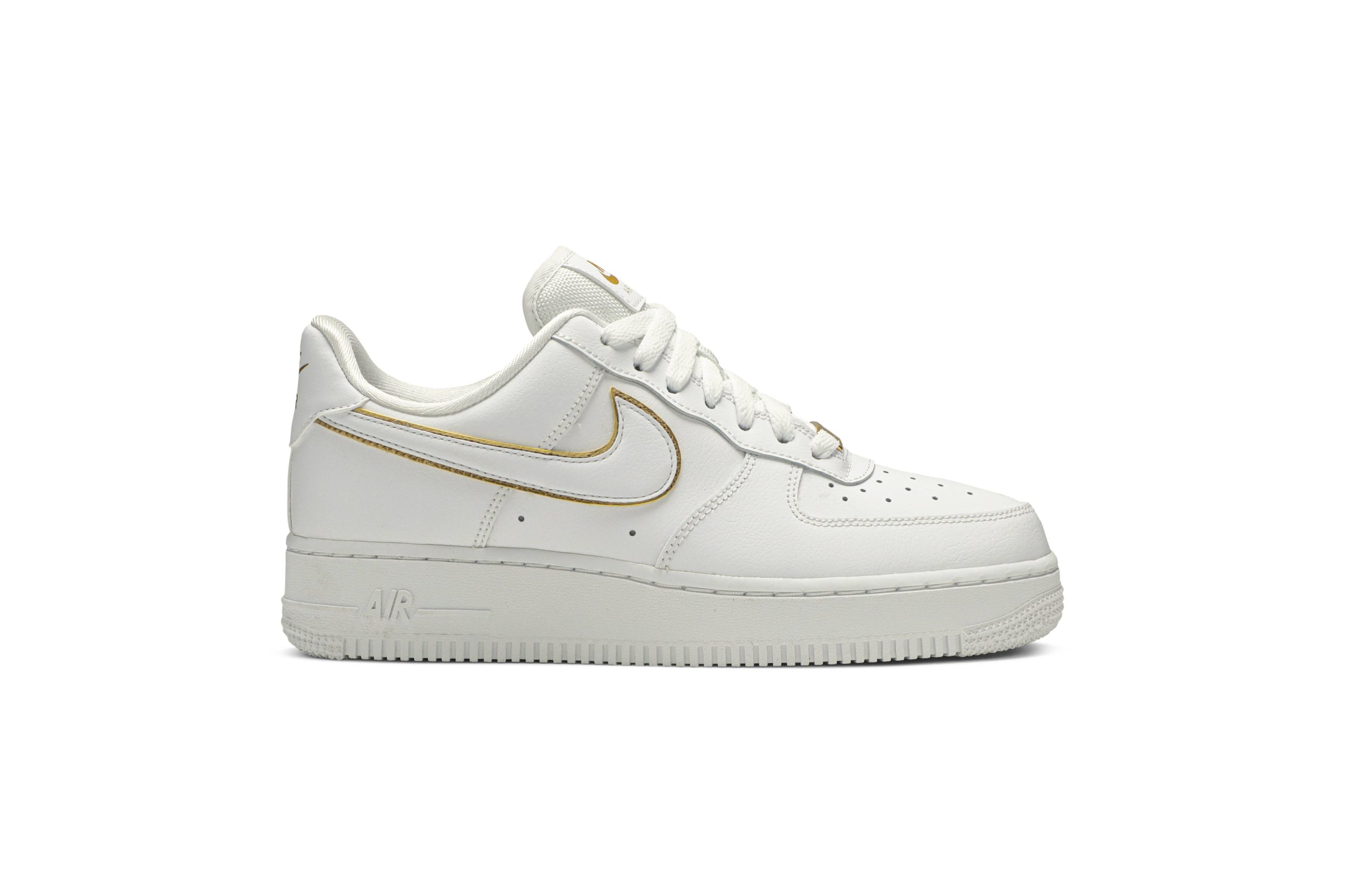 (W) Nike Air Force 1 07 ESS Metallic Gold AO2132-102 Simpleartly Store
