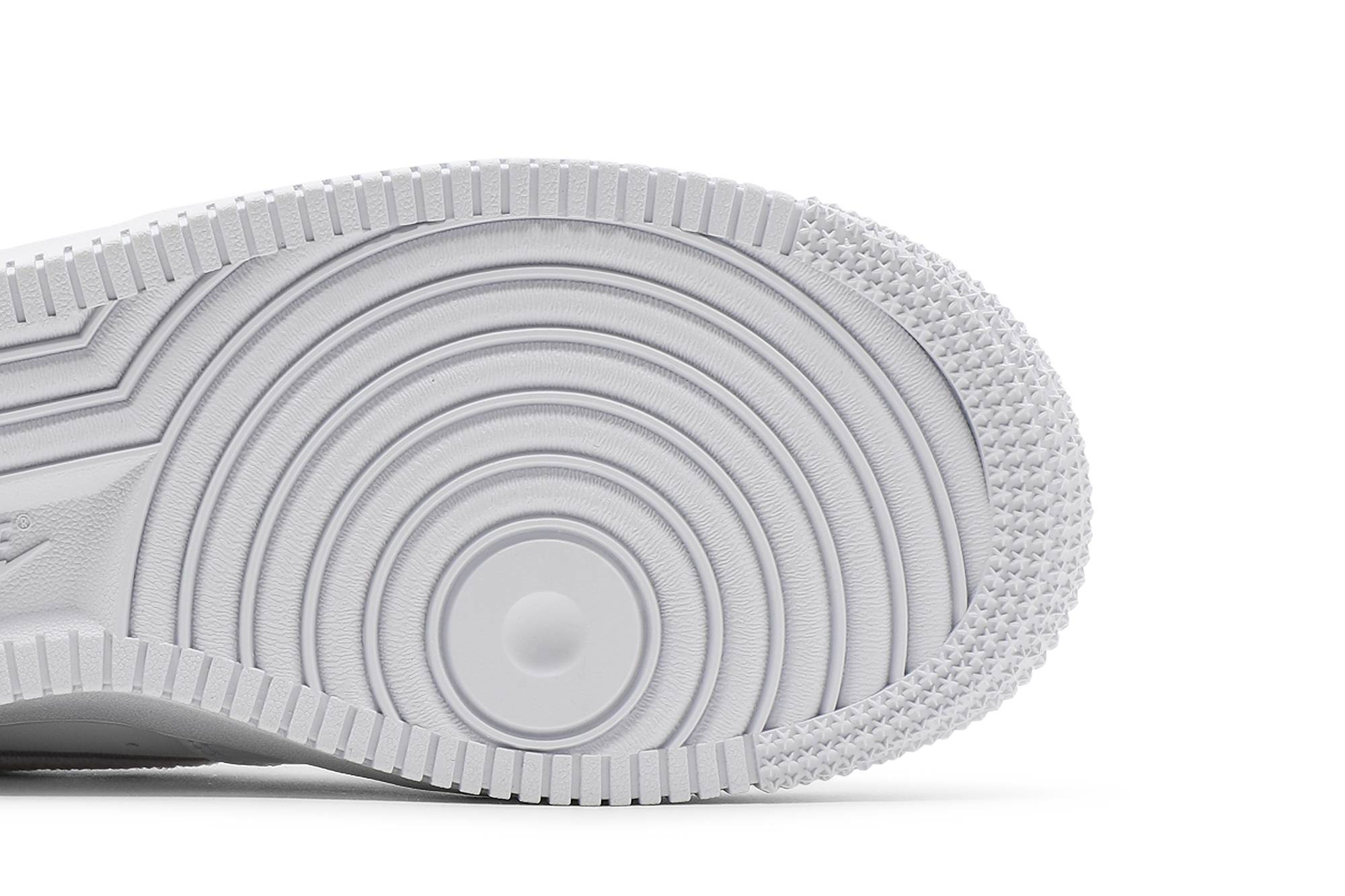 (Women) Nike Air Force 1 07 Essential Chenille Swoosh - White Lilac DN5056-100 Moroen - Image 5