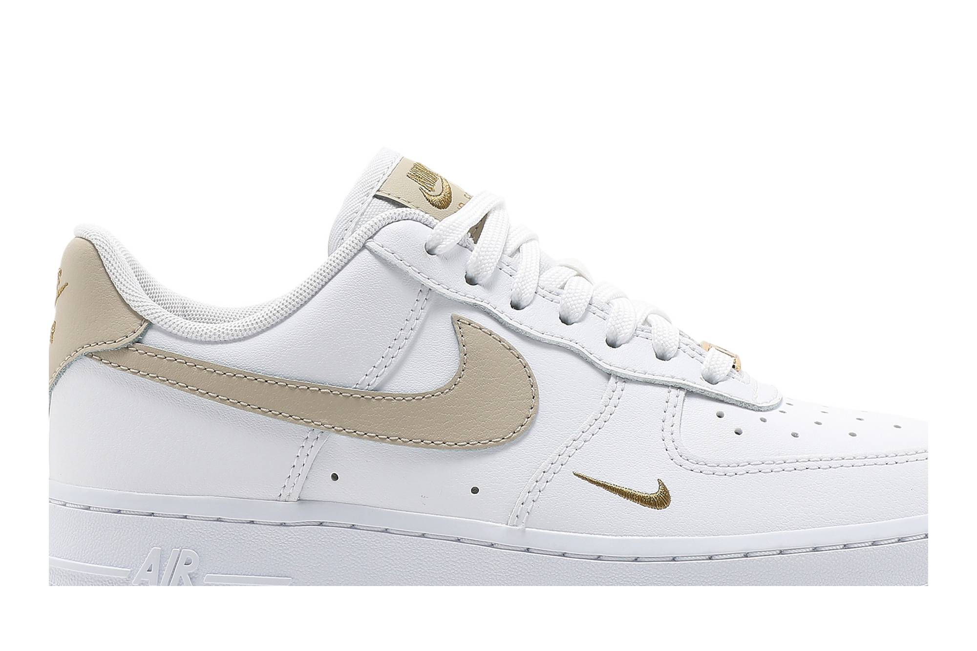 (Women) Nike Air Force 1 07 Essential White Rattan CZ0270-105 Moroen - Image 9
