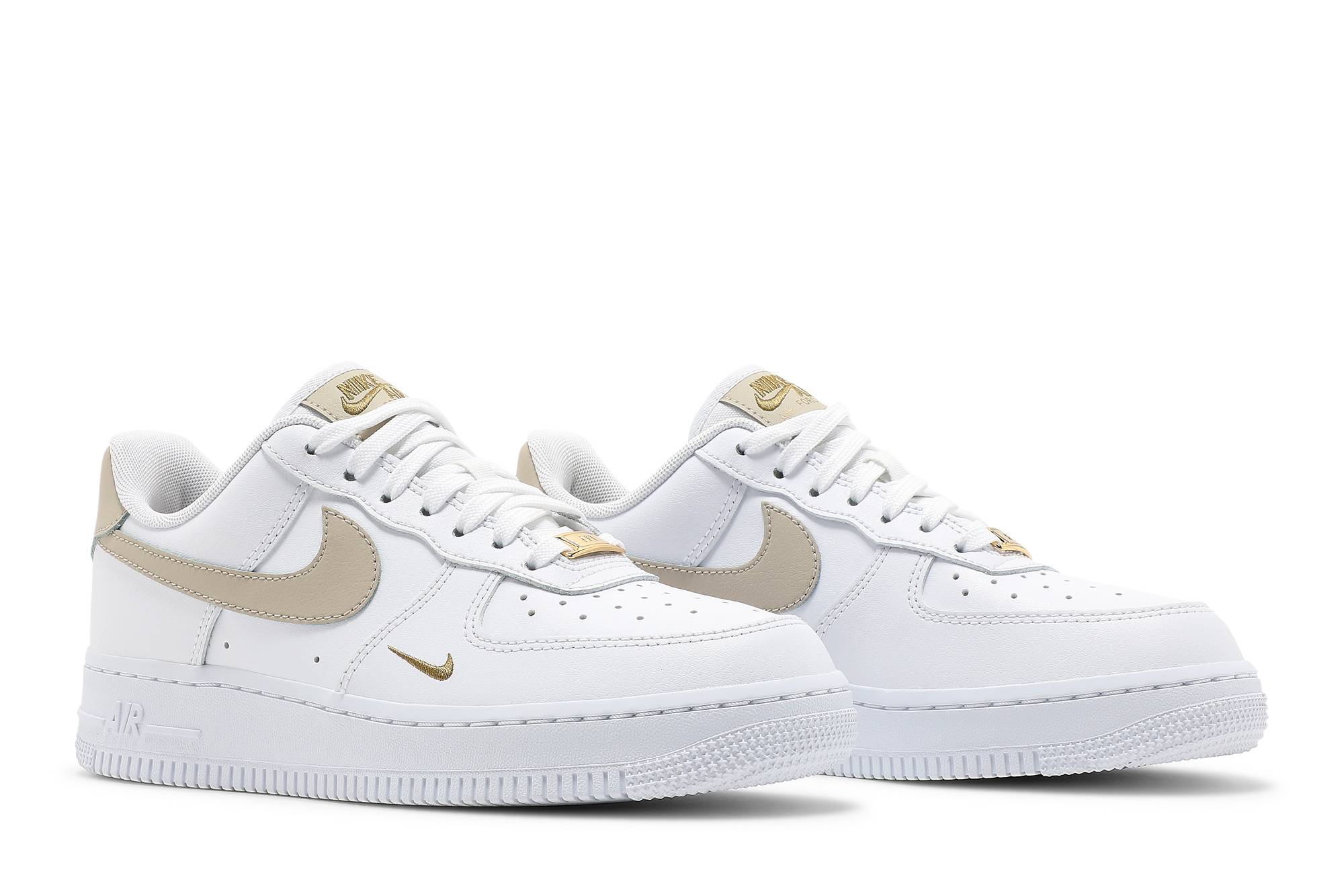 (Women) Nike Air Force 1 07 Essential White Rattan CZ0270-105 Moroen - Image 15