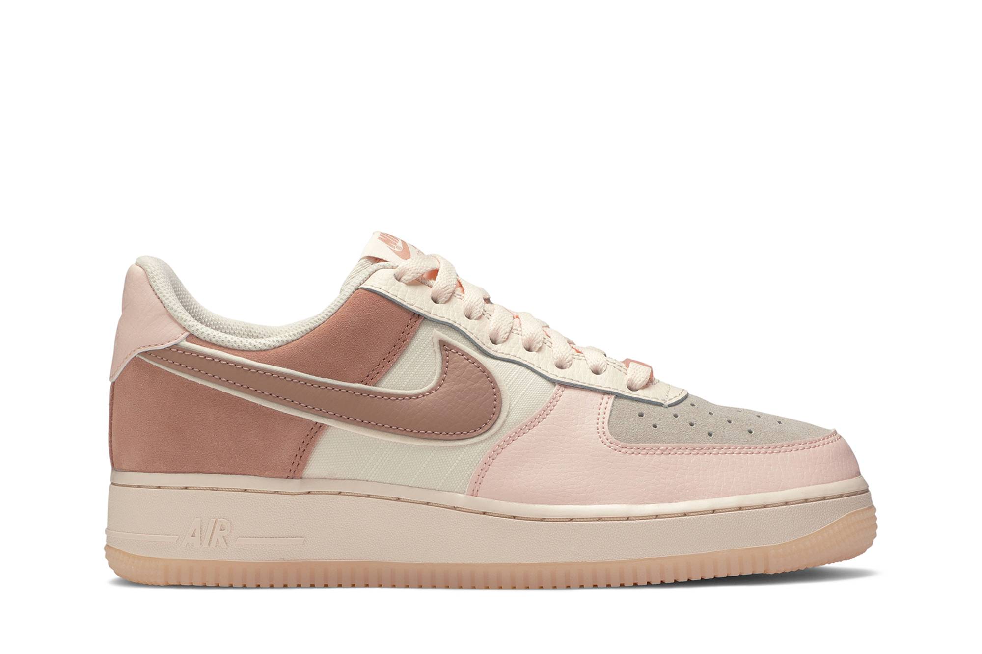 (Women) Nike Air Force 1 07 Low Premium Washed Coral 896185-603 Moroen