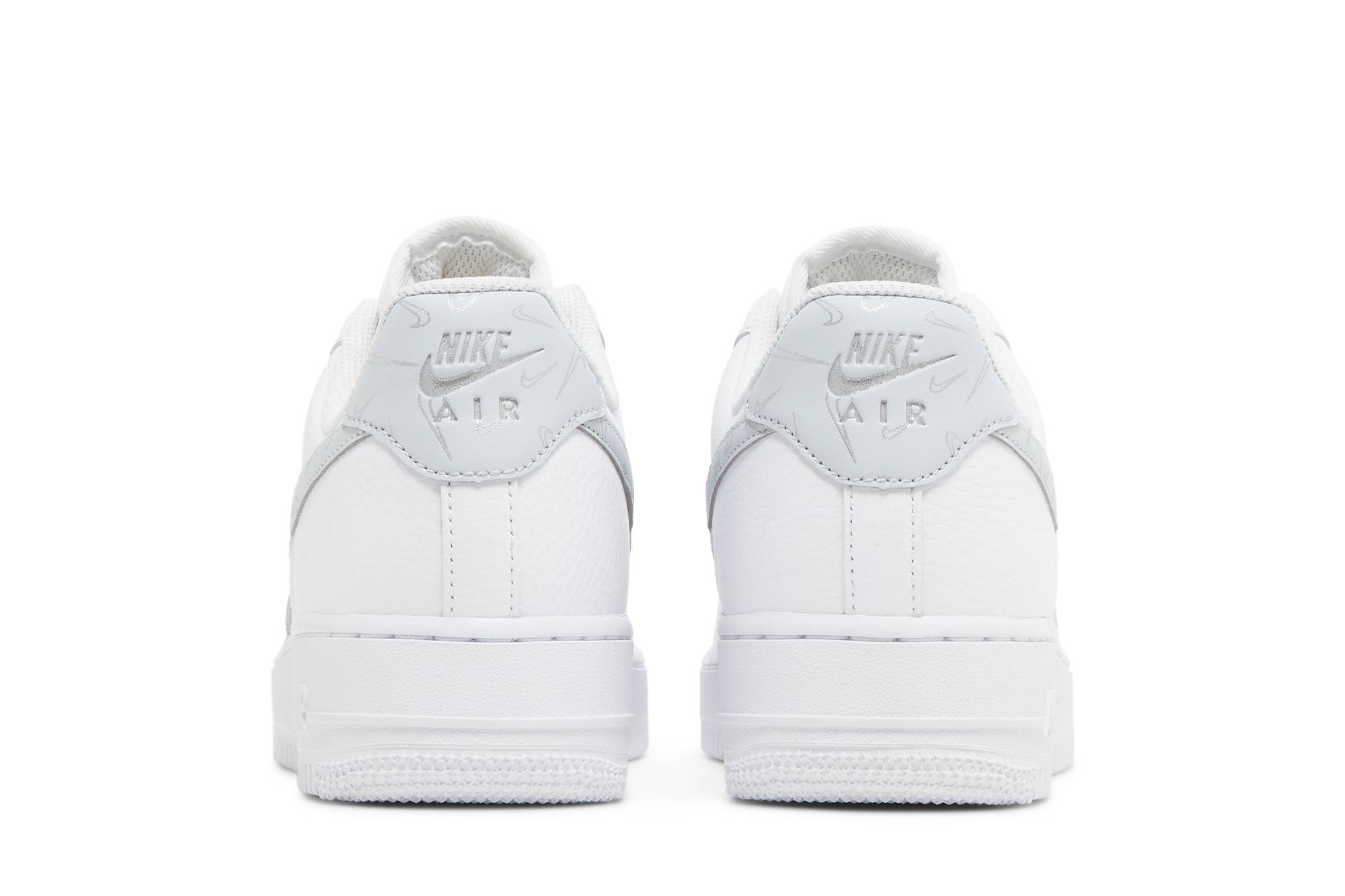 (Women) Nike Air Force 1 07 Mini Swooshes DV2237-100 Moroen - Image 6