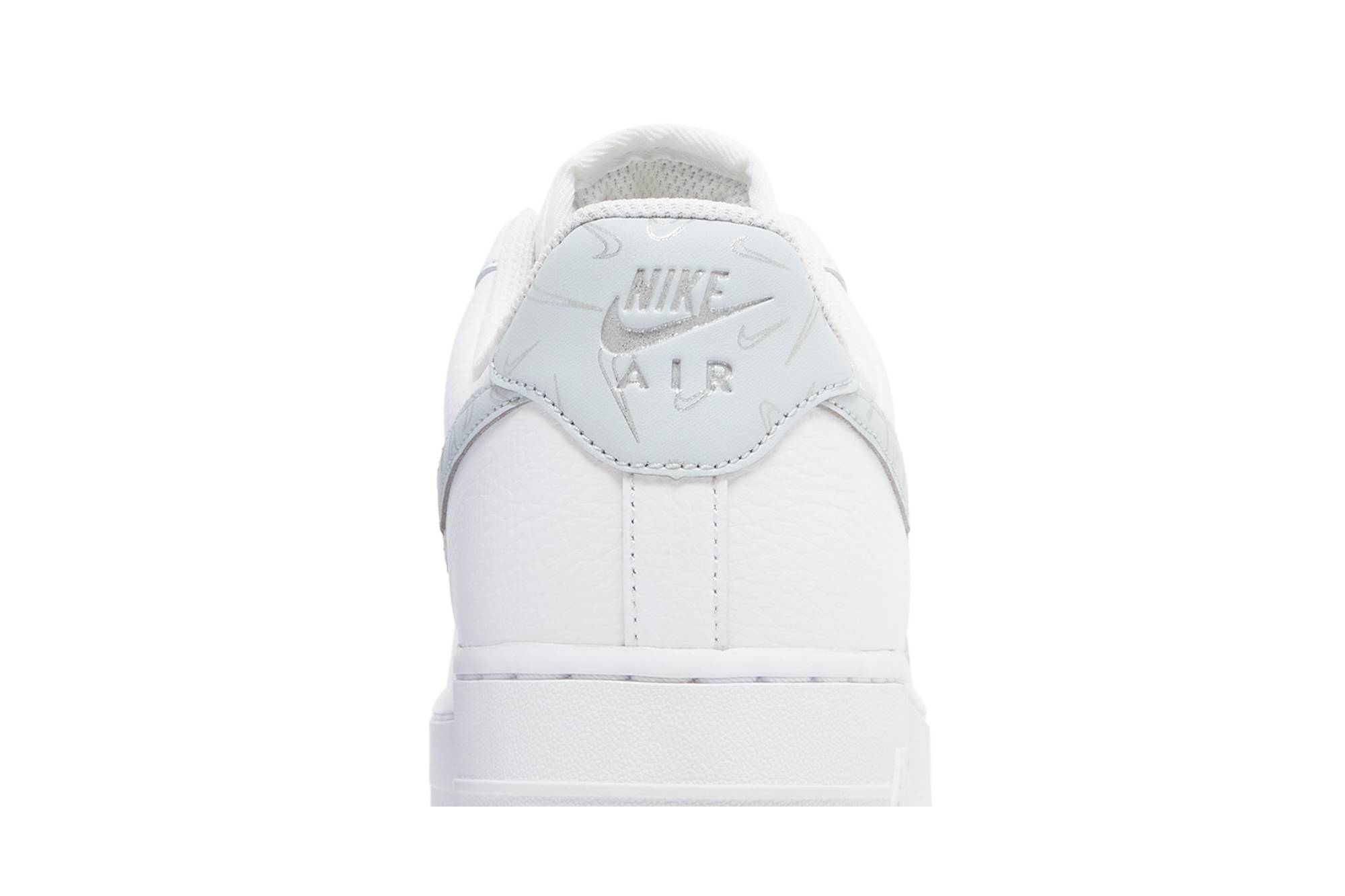 (Women) Nike Air Force 1 07 Mini Swooshes DV2237-100 Moroen - Image 7