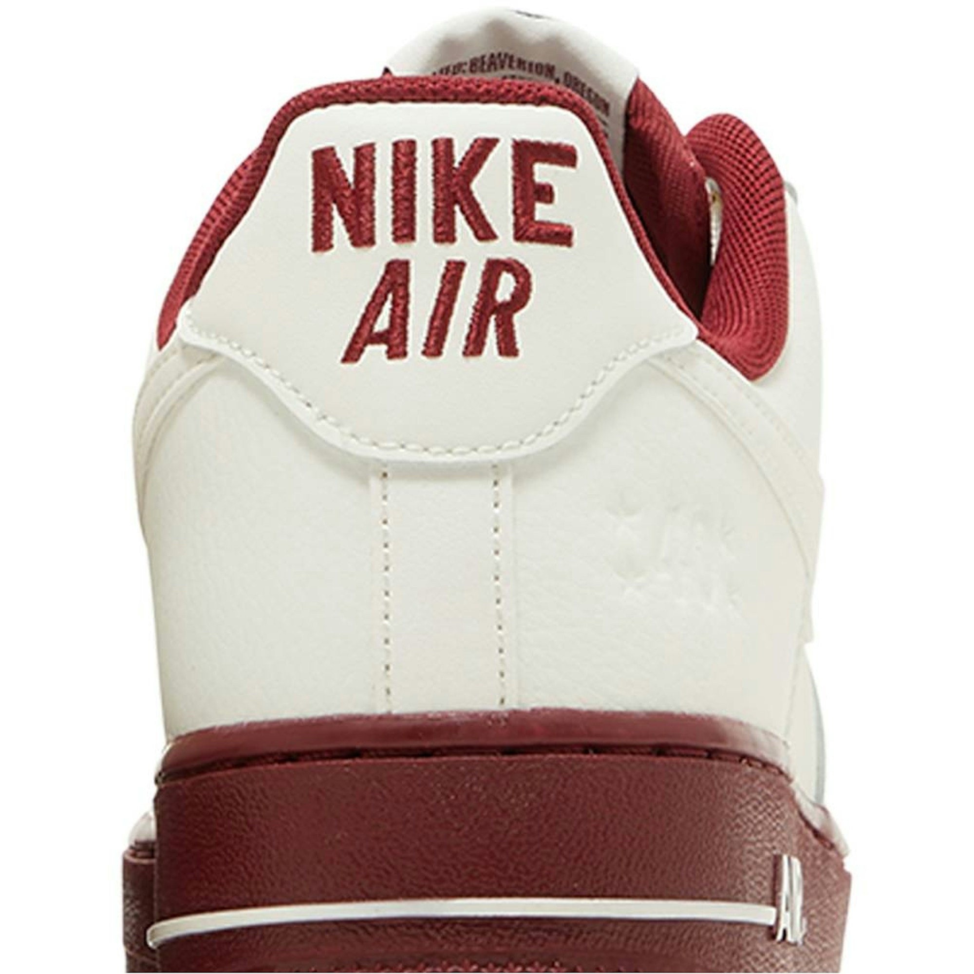 (Women) Nike Air Force 1 '07 SE '40th Anniversary - Sail Team Red' DQ7582-100 - Image 7
