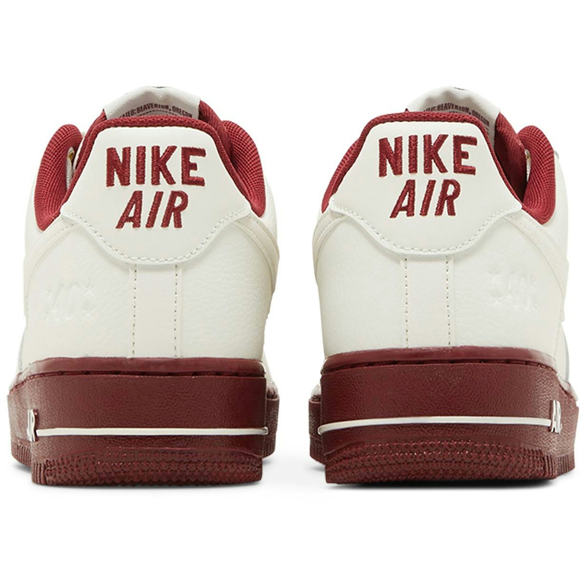 (Women) Nike Air Force 1 '07 SE '40th Anniversary - Sail Team Red' DQ7582-100 - Image 6