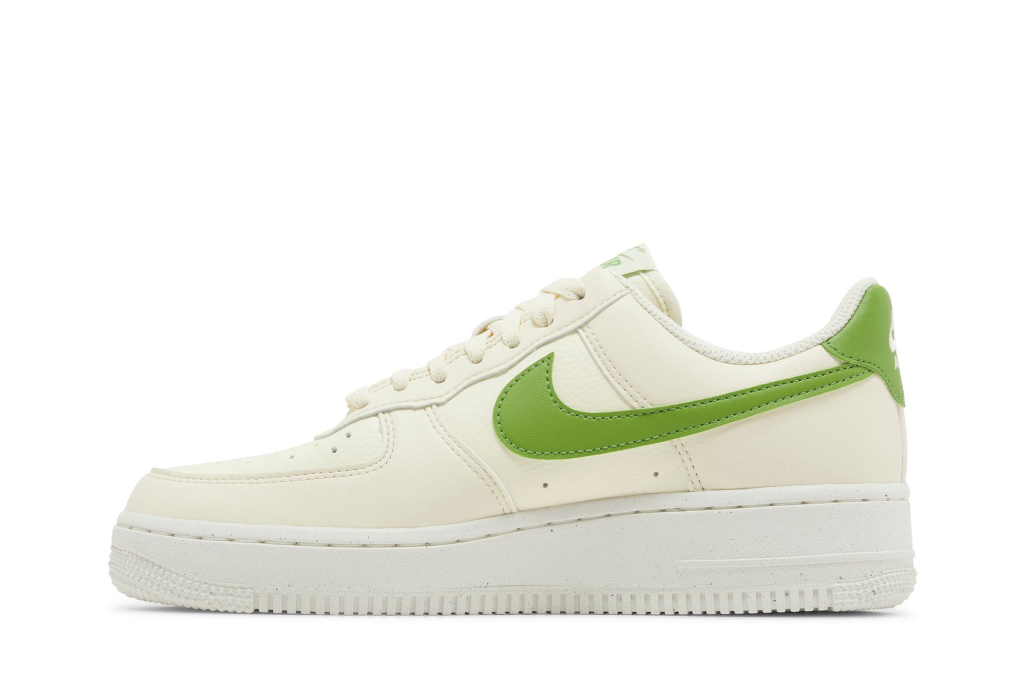 (Women) Nike Air Force 1 07 SE Coconut Milk Chlorophyll DV3808-102 Moroen - Image 3