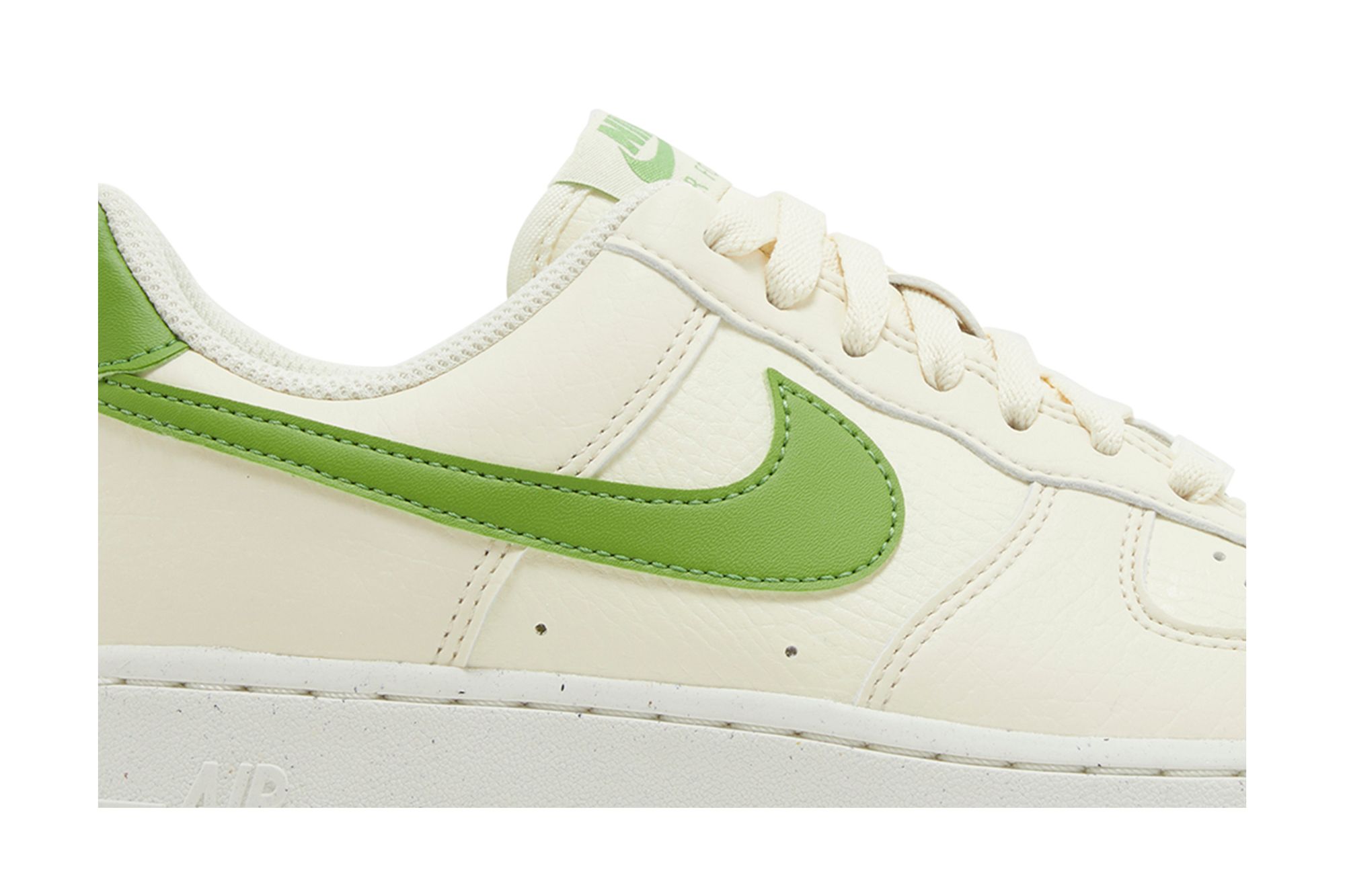 (Women) Nike Air Force 1 07 SE Coconut Milk Chlorophyll DV3808-102 Moroen - Image 2