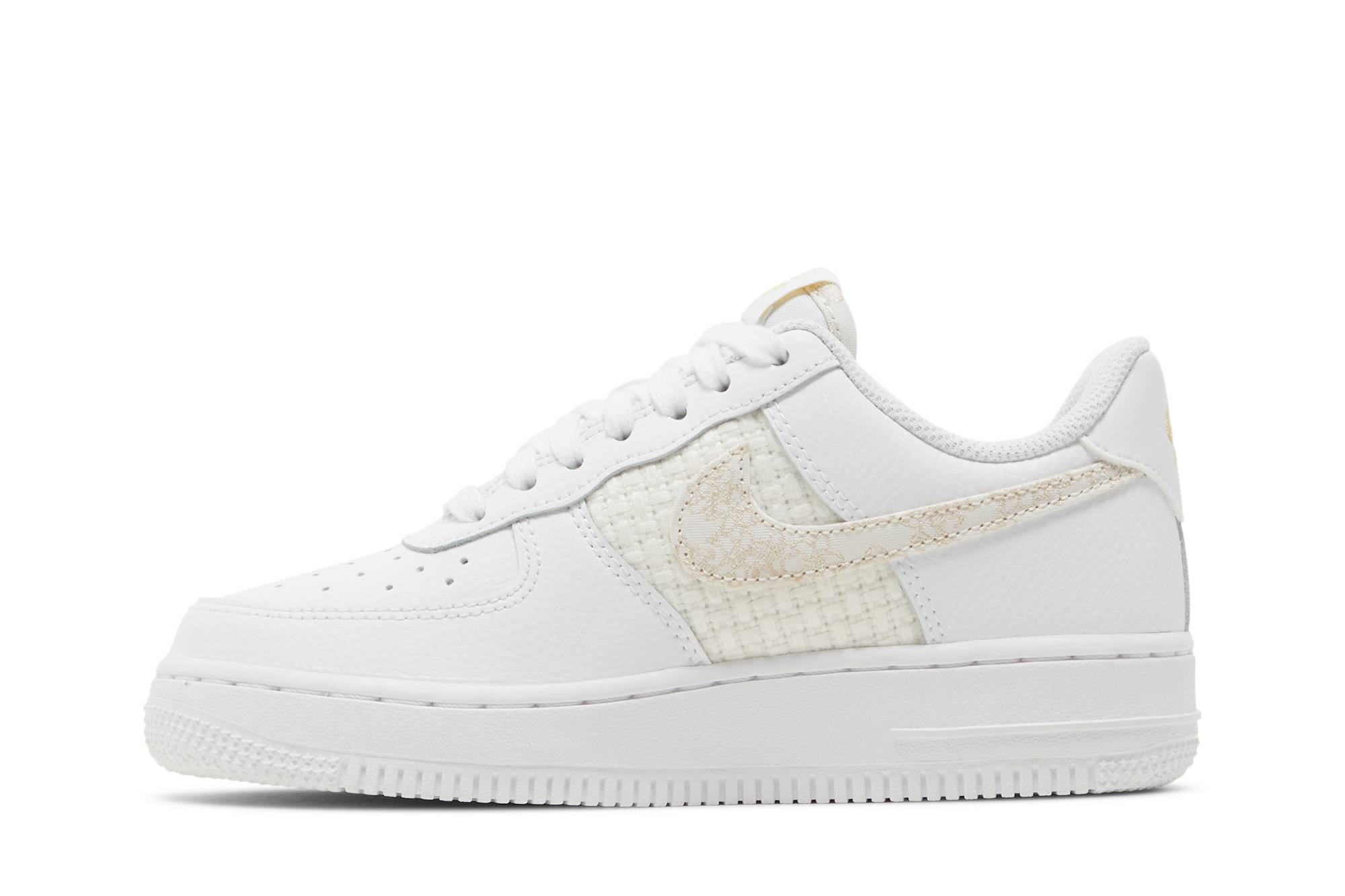 (Women) Nike Air Force 1 '07 SE 'Flower Swoosh' DO9458-100 - Image 3