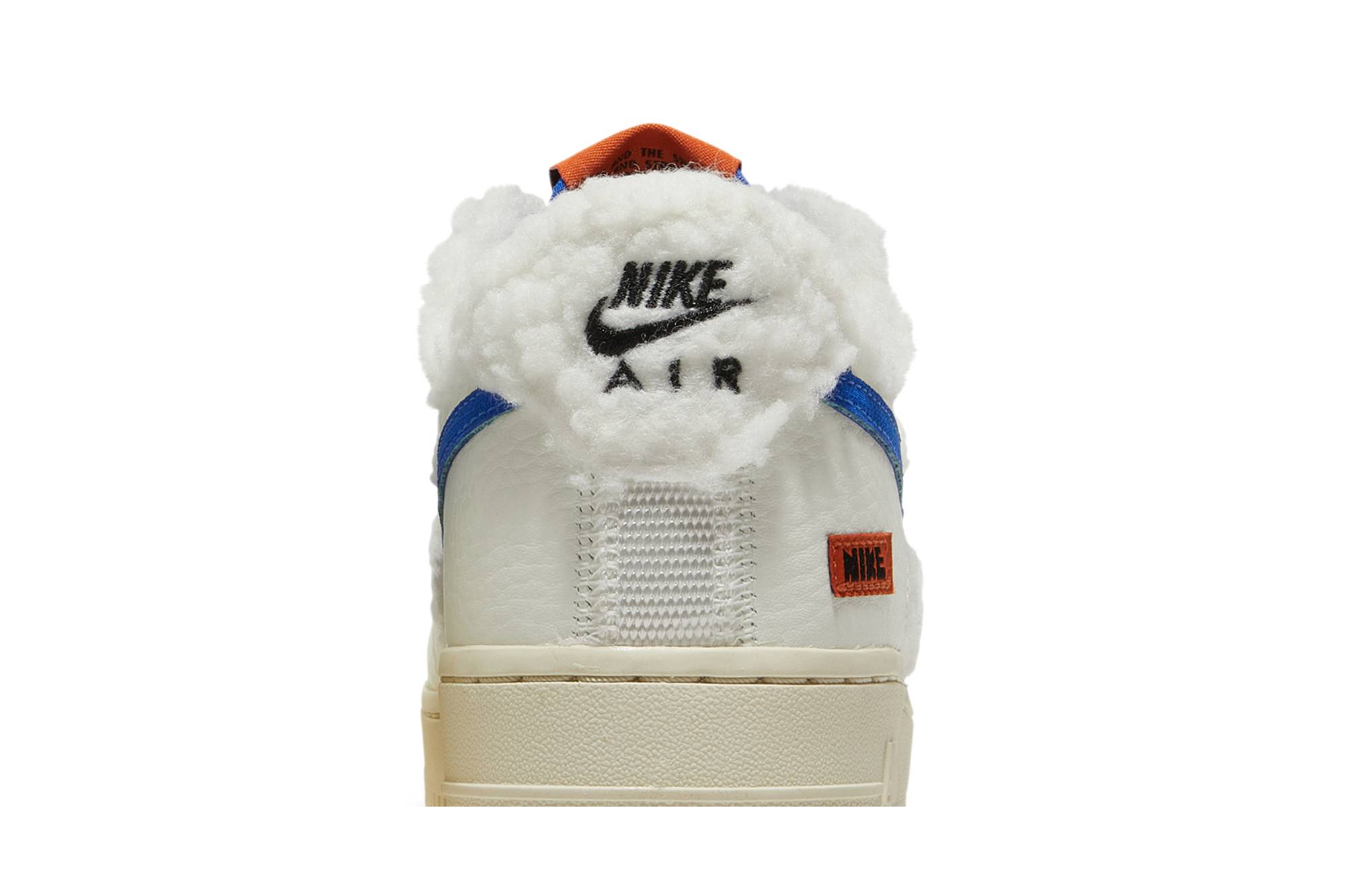(Women) Nike Air Force 1 07 Sherpa Fleece DO6680-100 Moroen - Image 7