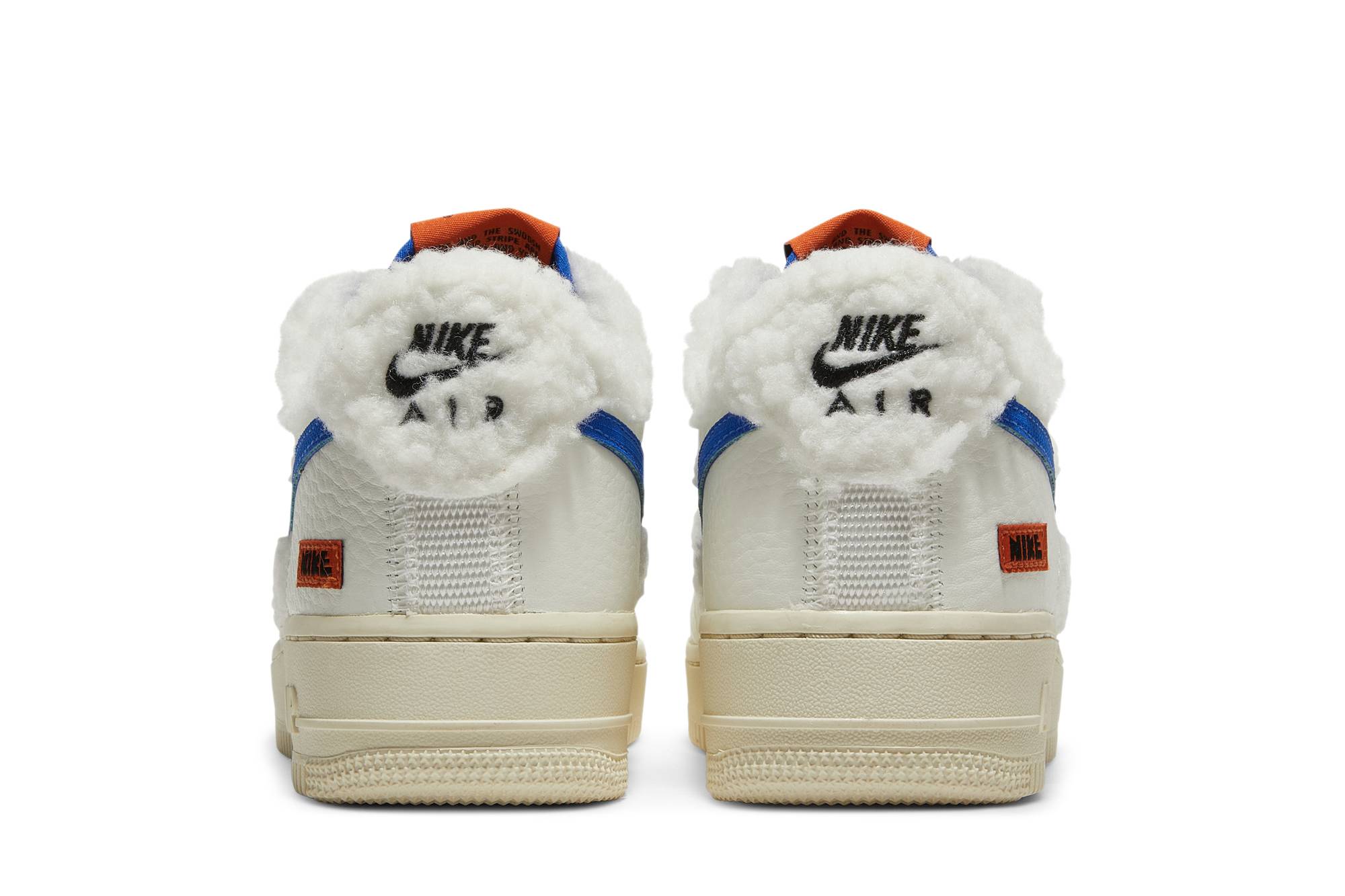 (Women) Nike Air Force 1 07 Sherpa Fleece DO6680-100 Moroen - Image 6