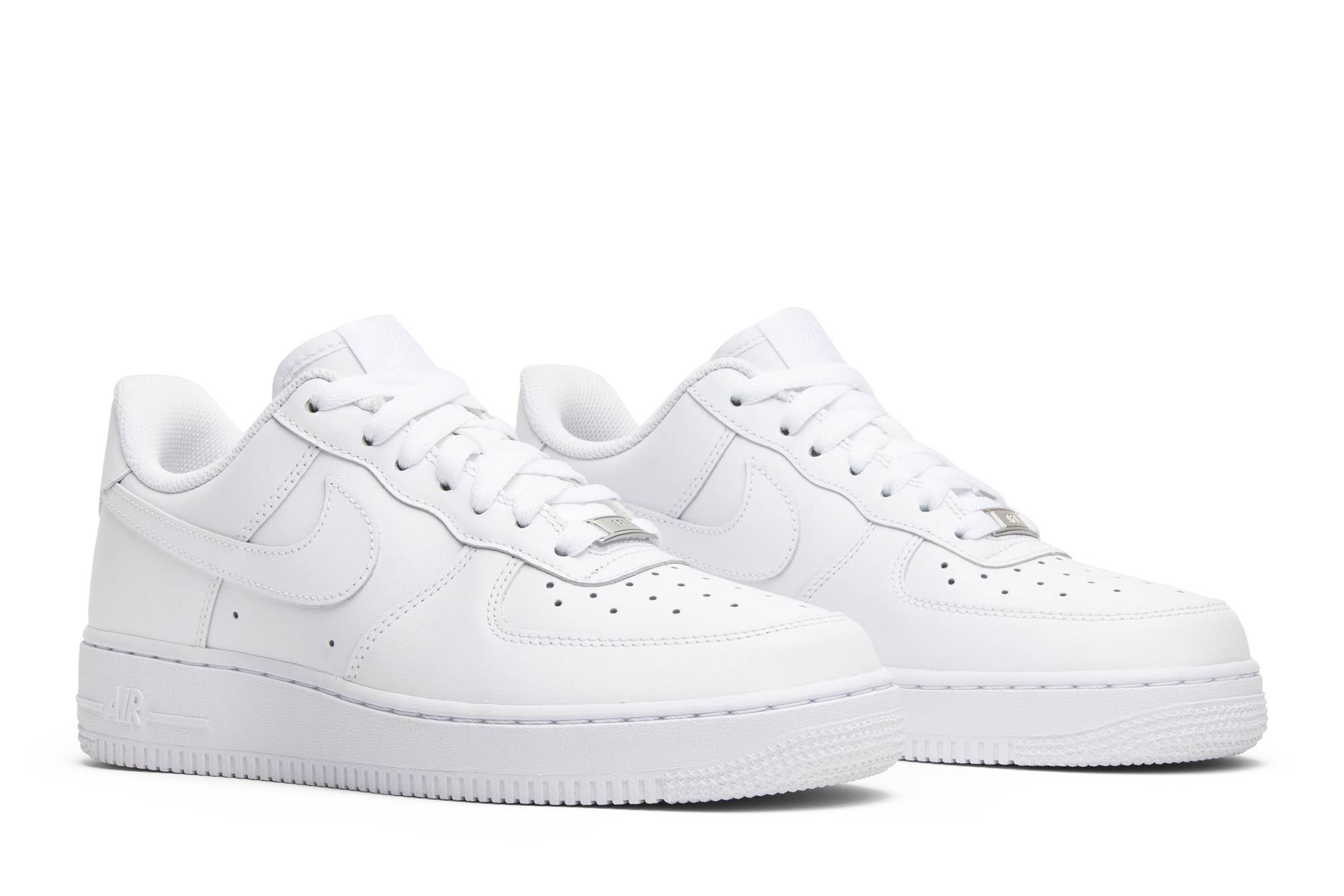 (Women) Nike Air Force 1 07 White 315115-112 Moroen - Image 8