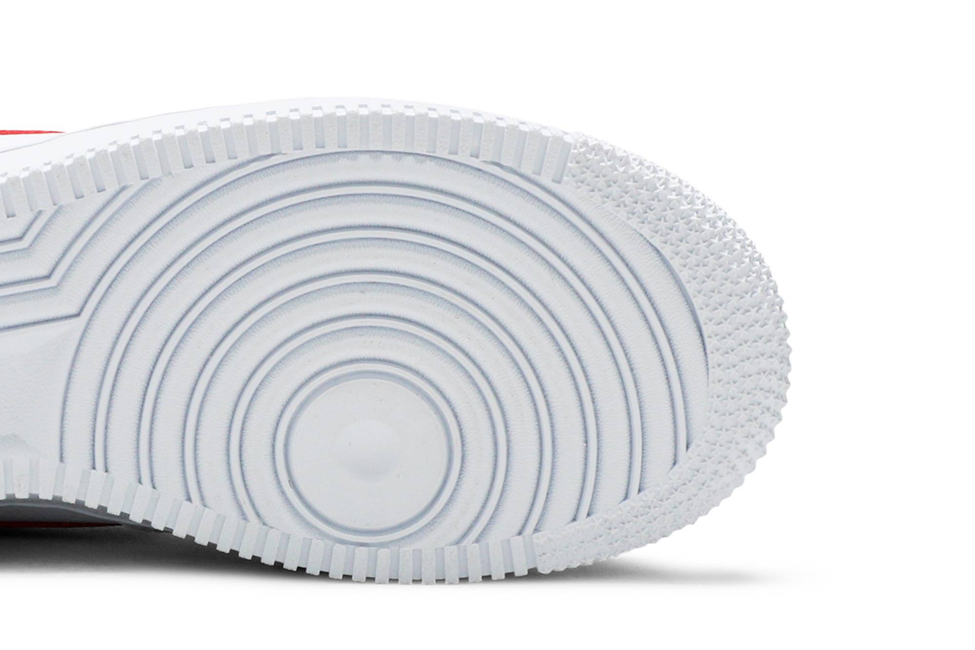 (Women) Nike Air Force 1 07 White Noble Red 315115-154 Moroen - Image 5