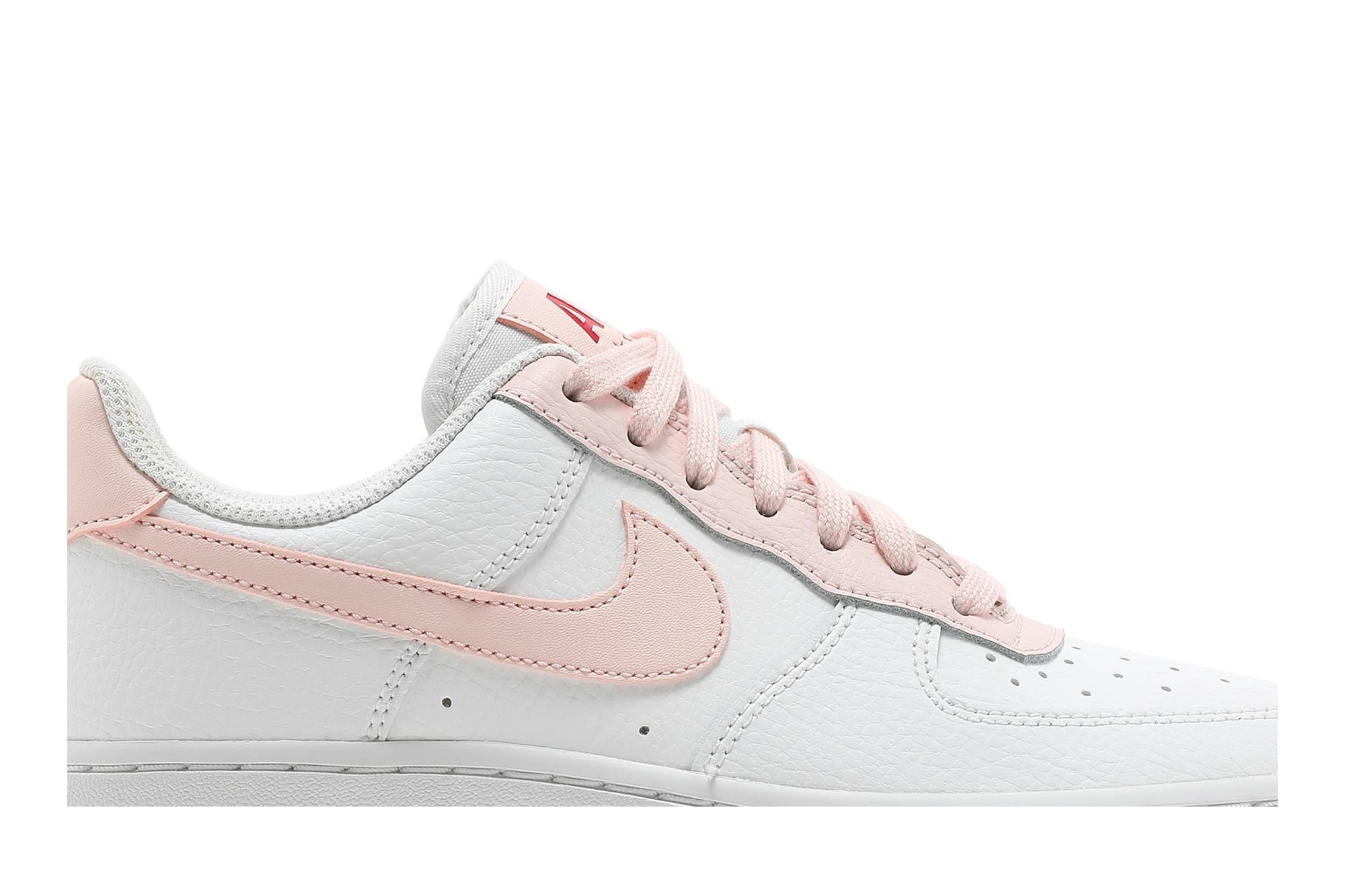 (Women) Nike Air Force 1 '07 'White University Red' 315115-167 - Image 2